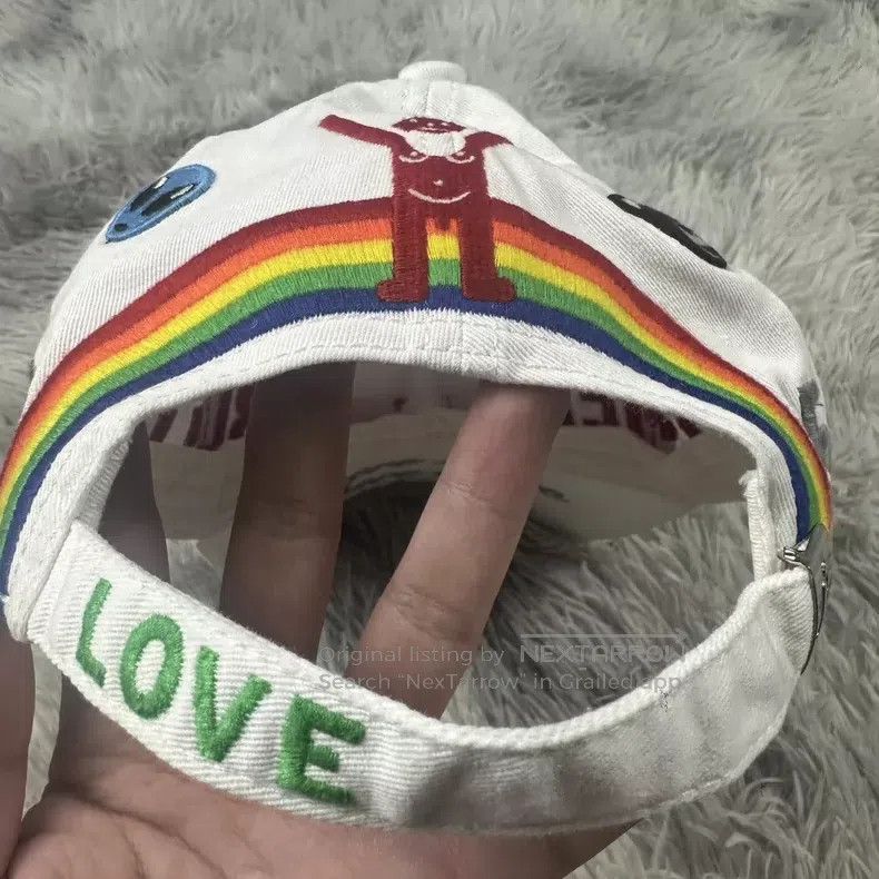 Walter Van Beirendonck Walter Van Beirendonck 22fw hat Rainbow hat Size ONE SIZE - 4 Thumbnail