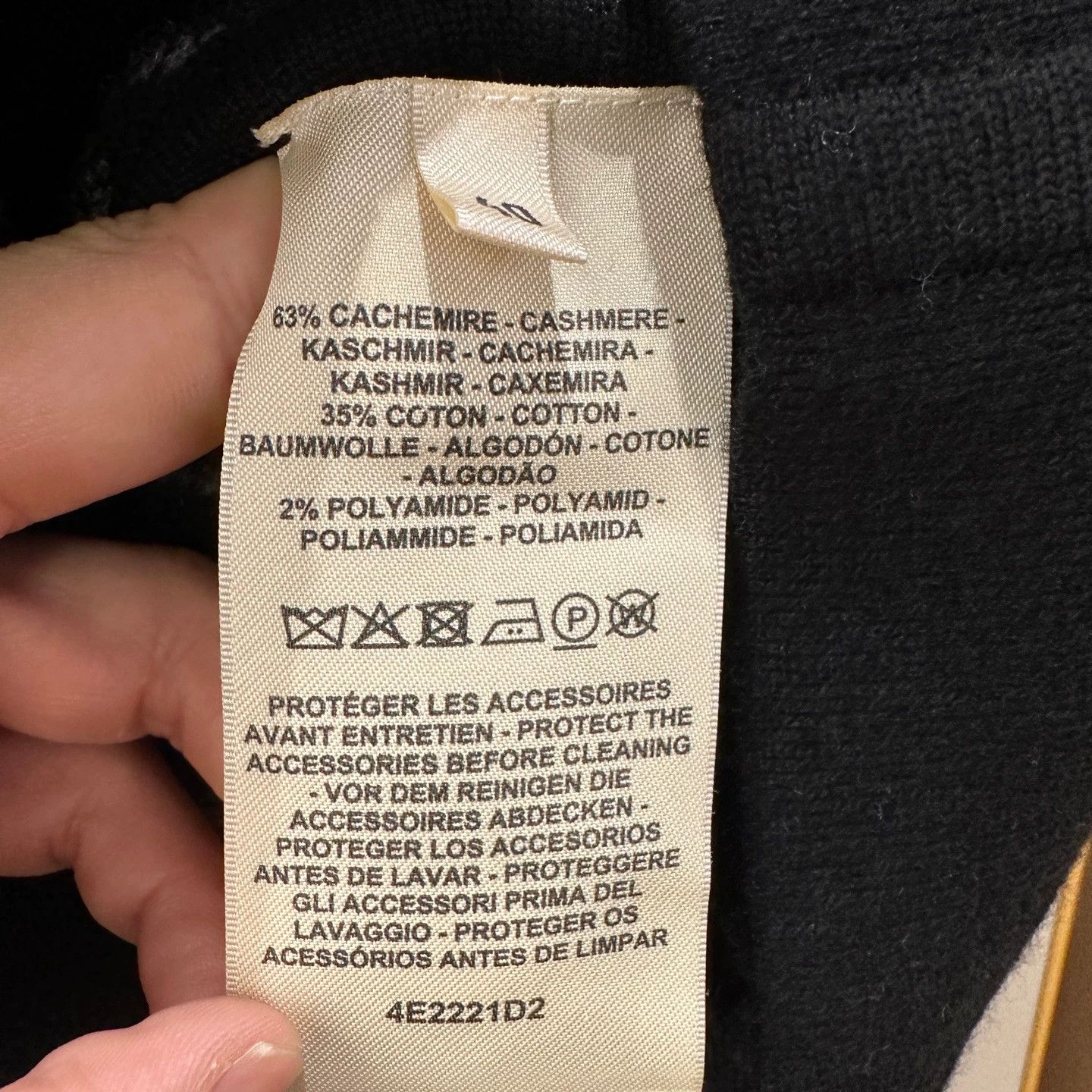 Hermes Hermes may690 double-faced cashmere zip-up jacket 40 Size M / US 6-8 / IT 42-44 - 4 Thumbnail