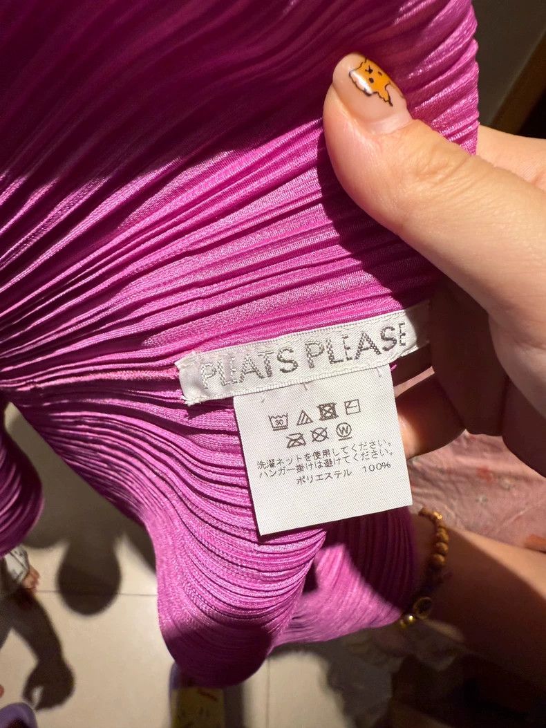Issey Miyake Issey Miyake size:3 Pink dress Size S / US 4 / IT 40 - 4 Thumbnail