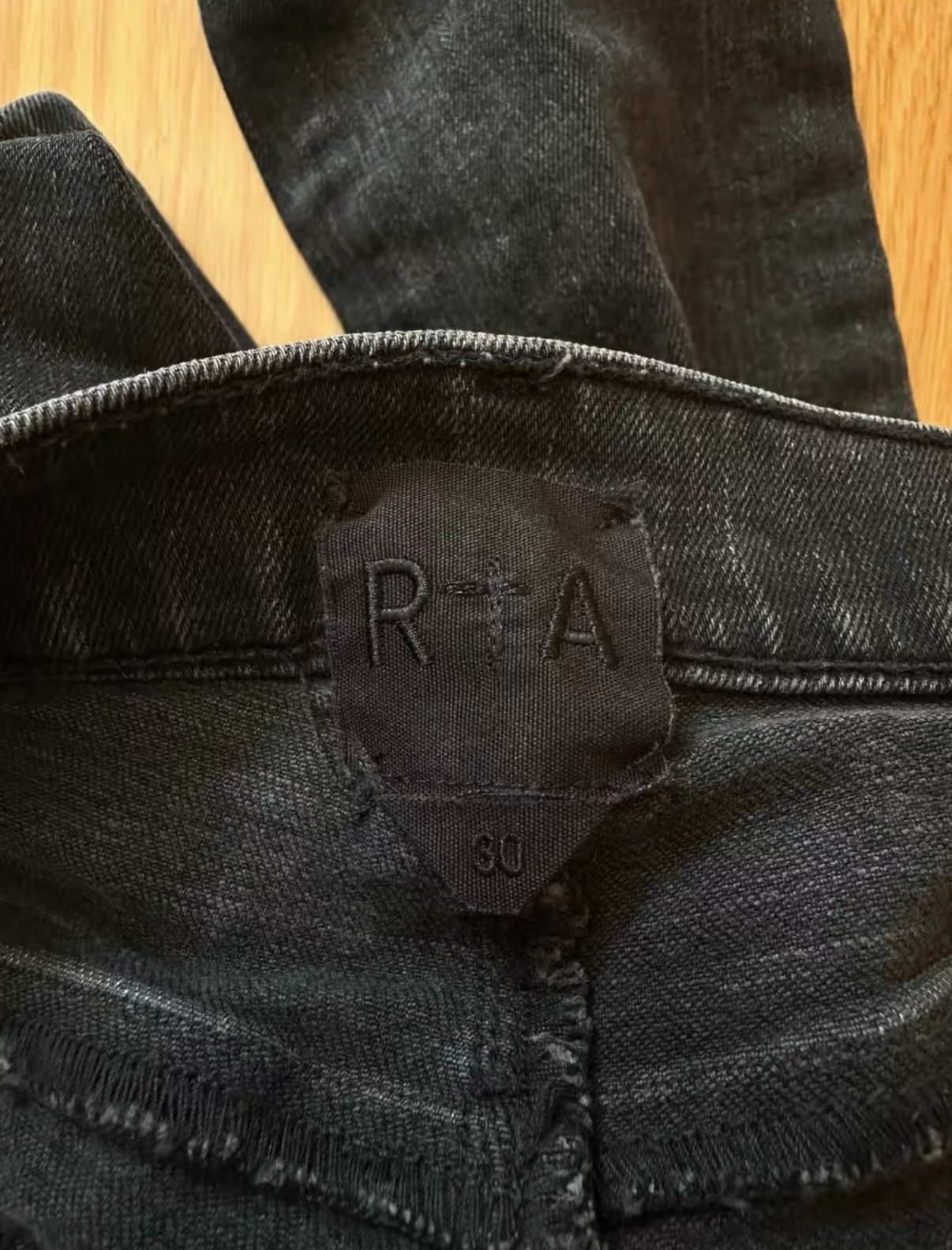 Russell Athletic R+A Classic Graffiti Jeans, Size US 30 / EU 46 - 4 Thumbnail