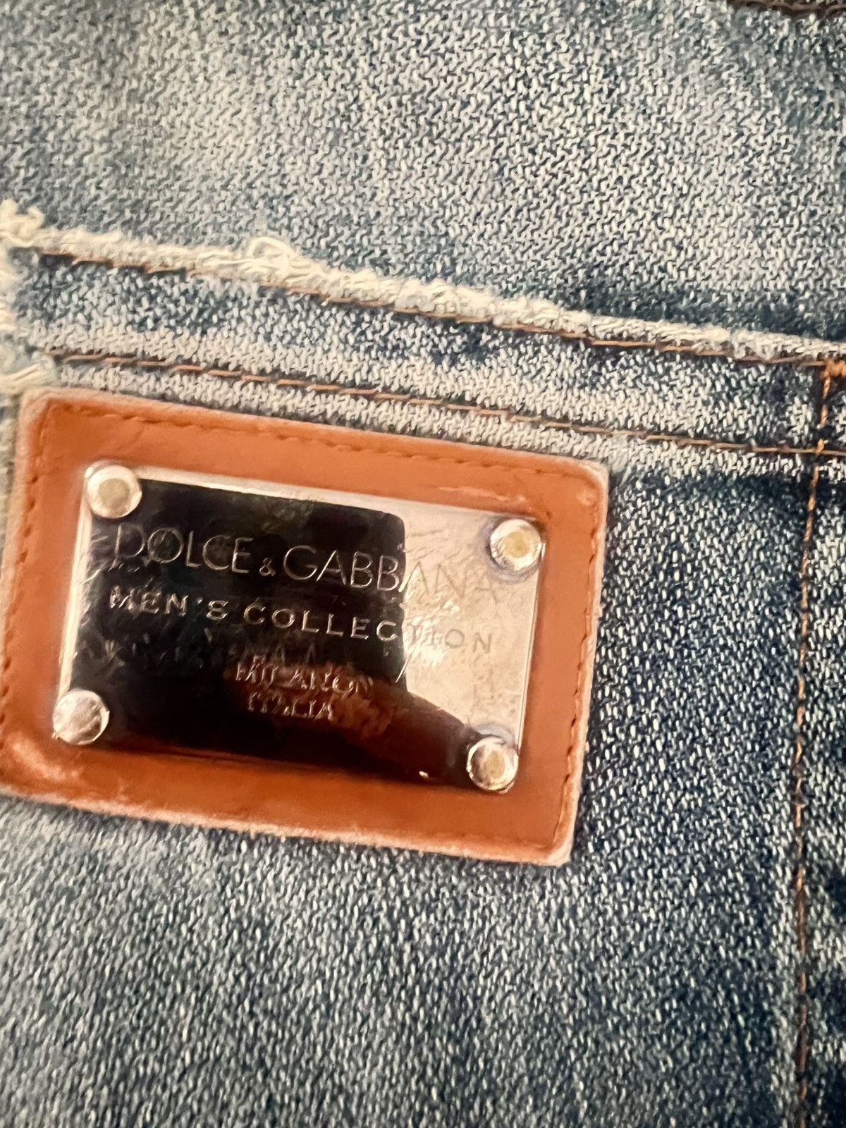 Dolce & Gabbana Dolche&Gabbana Streight Denim Jeans Women Size 36" / US 14 / IT 50 - 2 Thumbnail