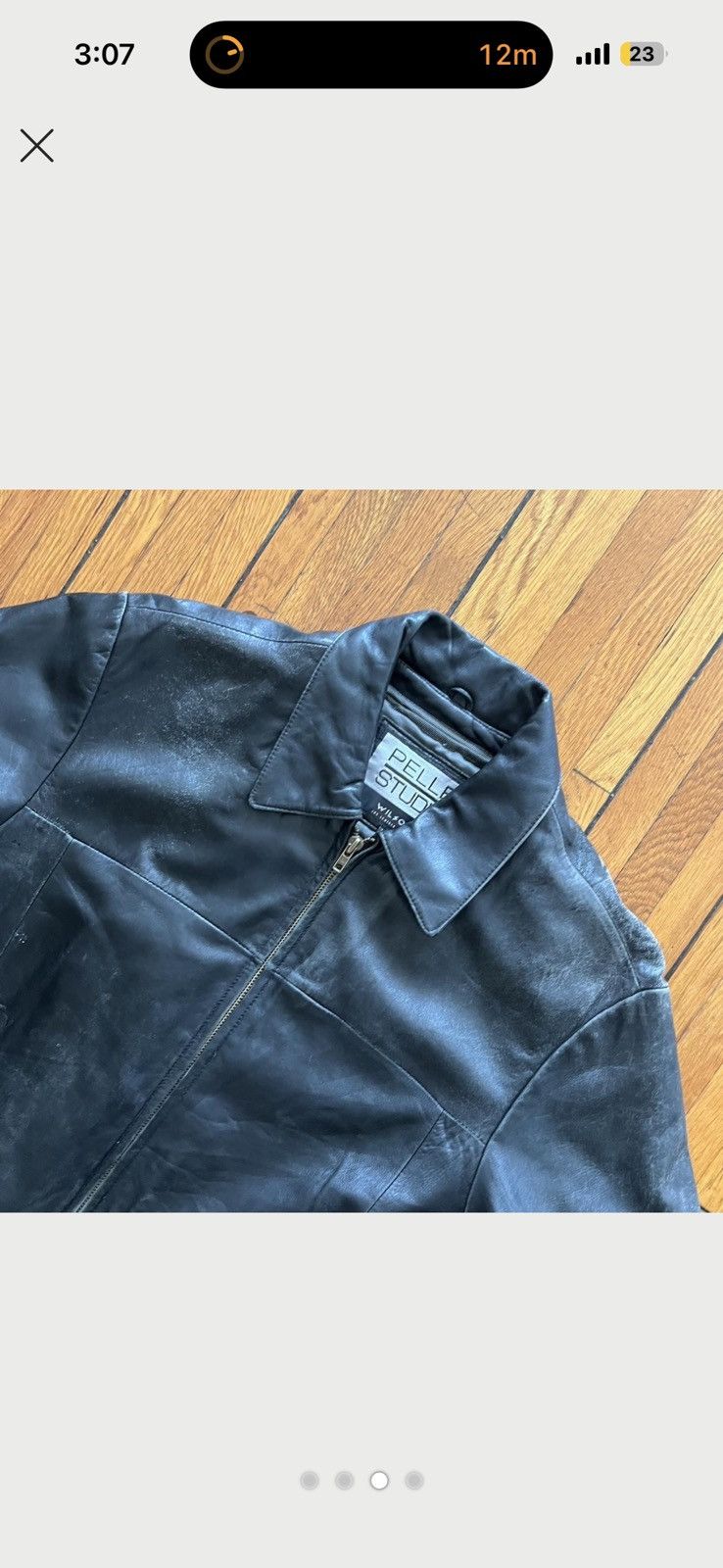 Wilsons Leather Pelle Wilsons Vintage Leather Distressed Jacket Size US L / EU 52-54 / 3 - 7 Thumbnail