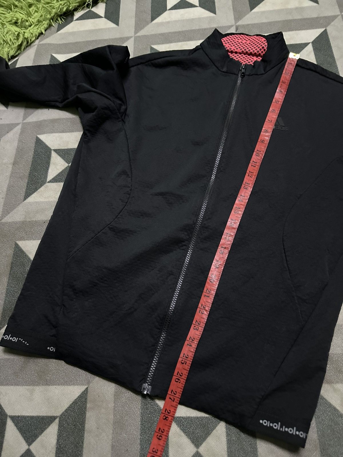 Adidas Adidas men’s black full-zip sports sweater jacket Size US L / EU 52-54 / 3 - 11 Thumbnail