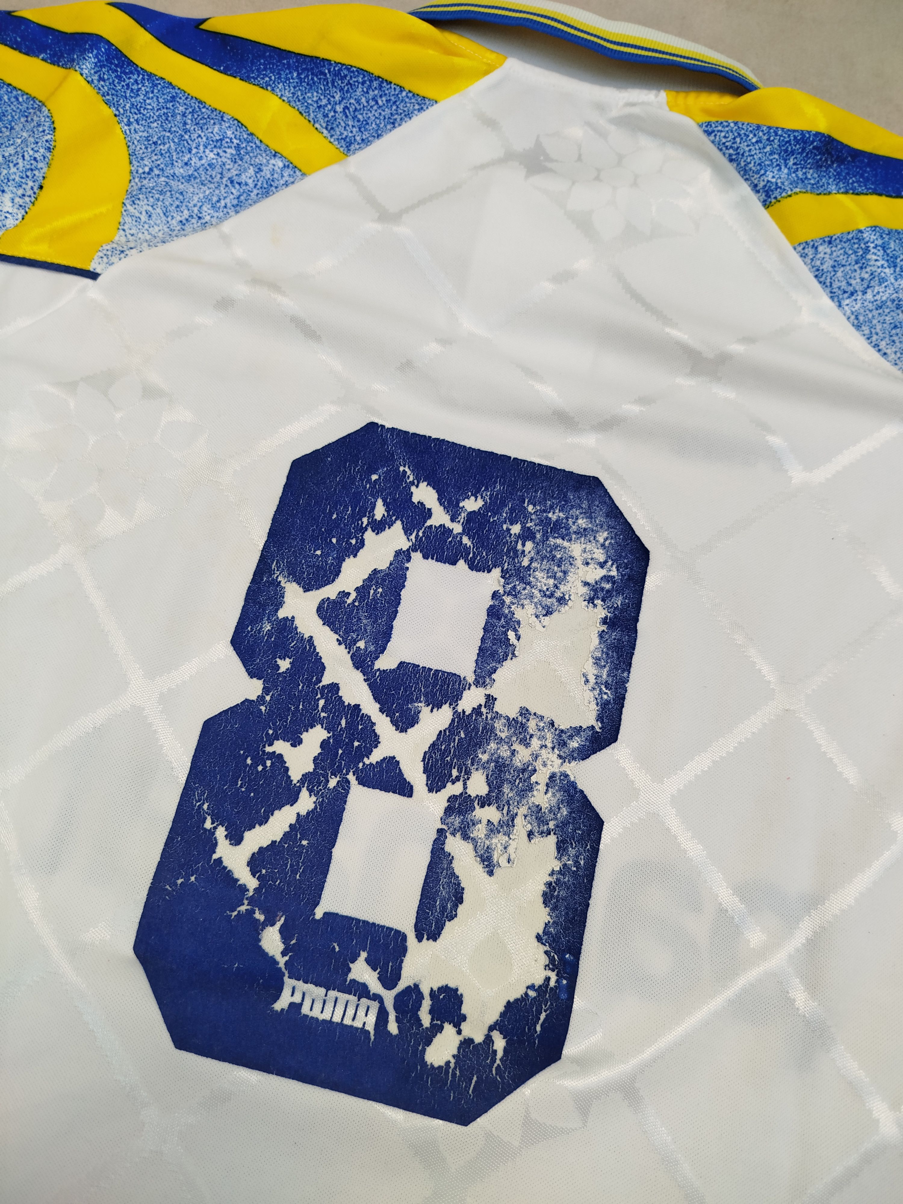 Puma Vintage PUMA PARMA 1995 home soccer jersey Size US XL / EU 56 / 4 - 7 Thumbnail