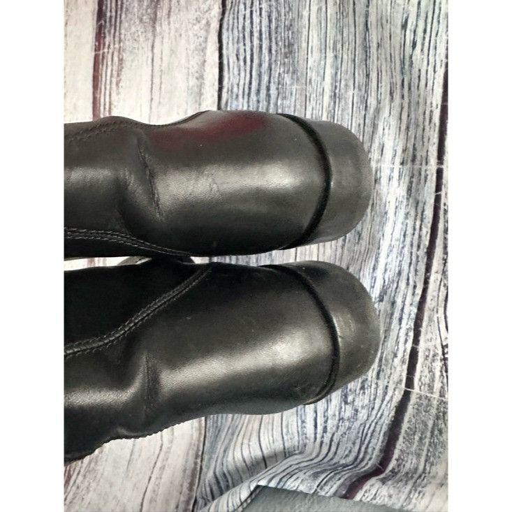 Lanvin Lanvin Black Leather Classic Knee High Boots Size US 7 / IT 37 - 4 Thumbnail