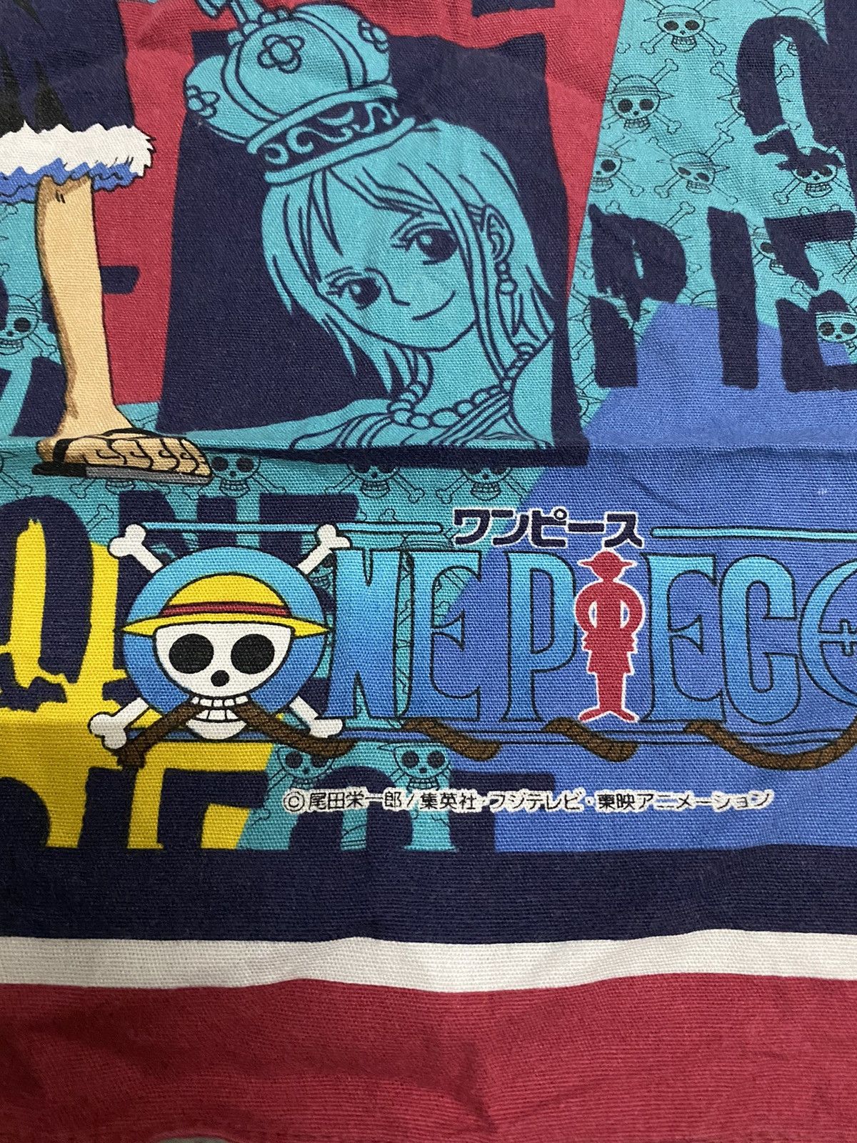 Anime × One Piece × Vintage Vintage One Piece Anime Handkerchief Size ONE SIZE - 2 Thumbnail