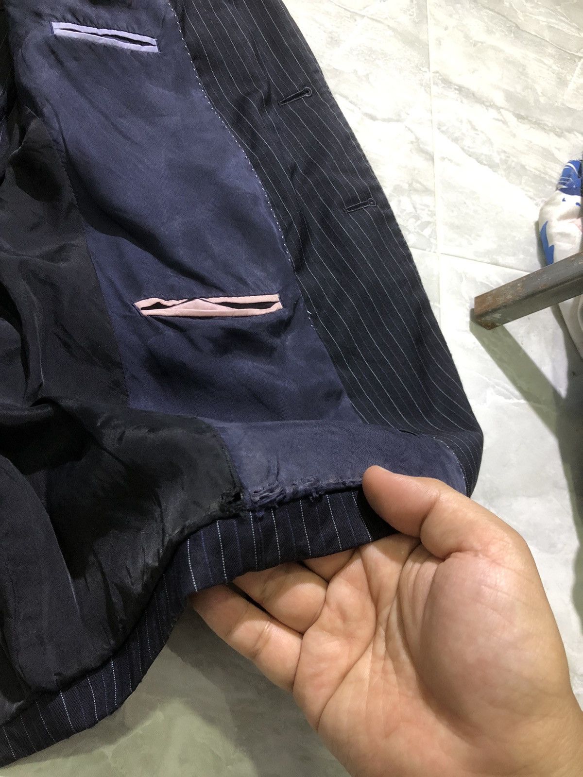 Cerruti 1881 × Paul Smith Paul Smith x Lanificio Cerruti blazer suit single breasted Size 38R - 13 Thumbnail