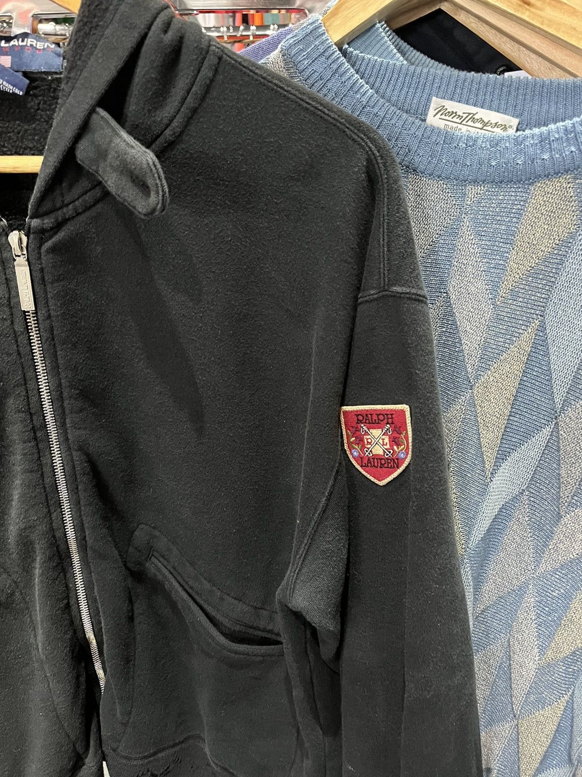 Polo Ralph Lauren Ralph Lauren Polo Sport Vintage Sweat Suit Pattern Band M-L Size US 32 / EU 48 - 3 Thumbnail