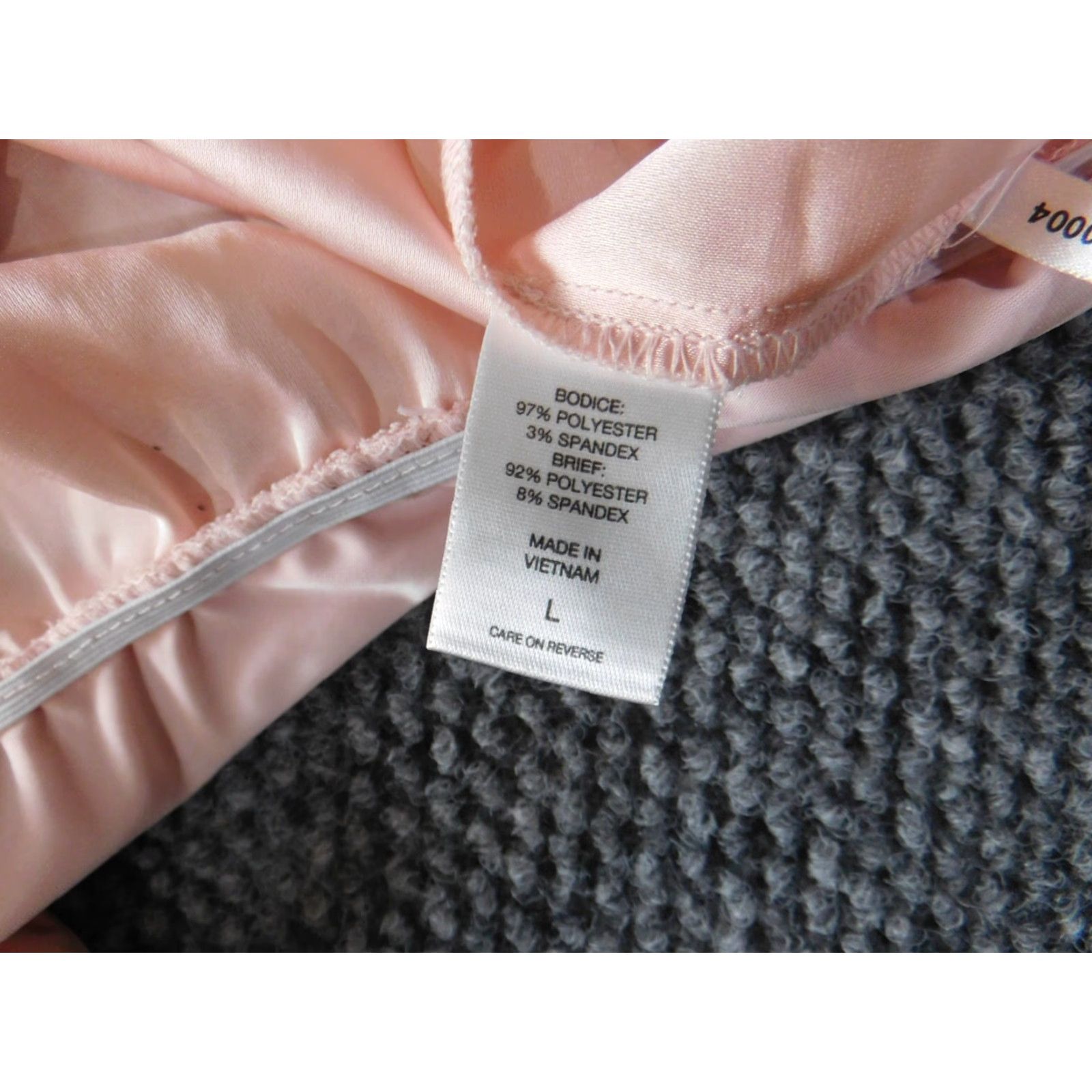Vintage New York and Company Womens blouse Large pink top pullover 7th avenue Size L / US 10 / IT 46 - 6 Thumbnail