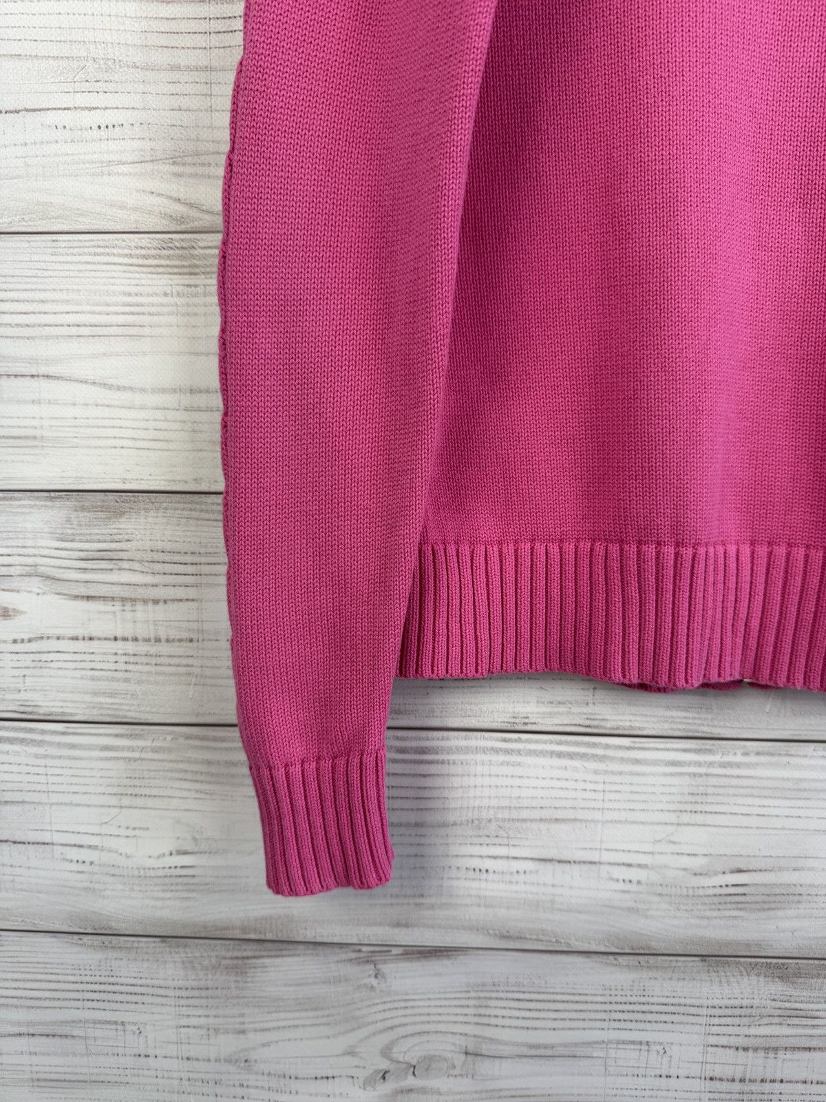 Polo Ralph Lauren 90s Polo Ralph Lauren Sport Vintage Knit Zip Sweater Size L / US 10 / IT 46 - 13 Thumbnail