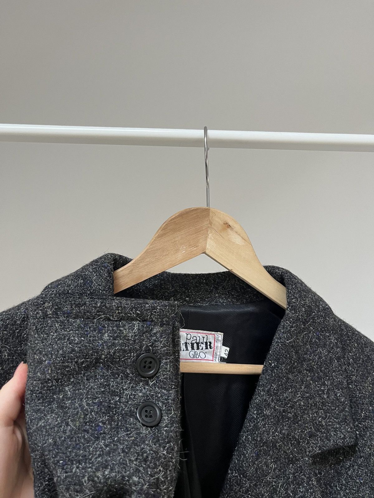 Jean Paul Gaultier Vintage 80s Jean Paul Gaultier pour Gibo Jacket Wool Size 42 Size S / US 4 / IT 40 - 9 Thumbnail