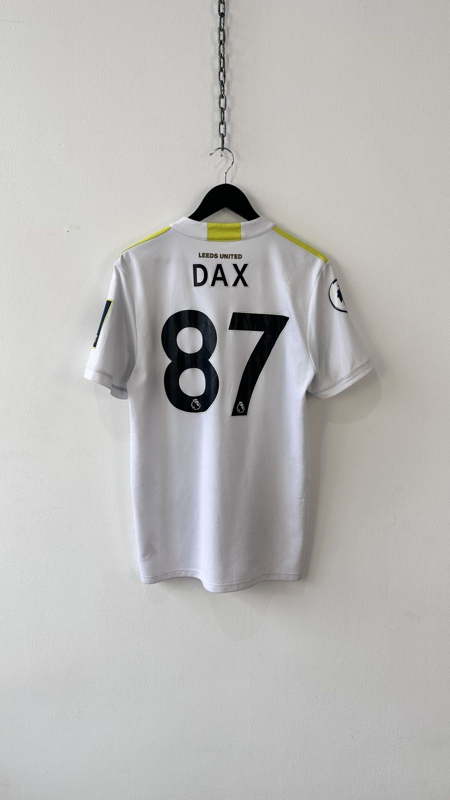 Adidas Leeds United 2021-22 Home Football Shirt Adidas Jersey L Size US L / EU 52-54 / 3 - 8 Thumbnail