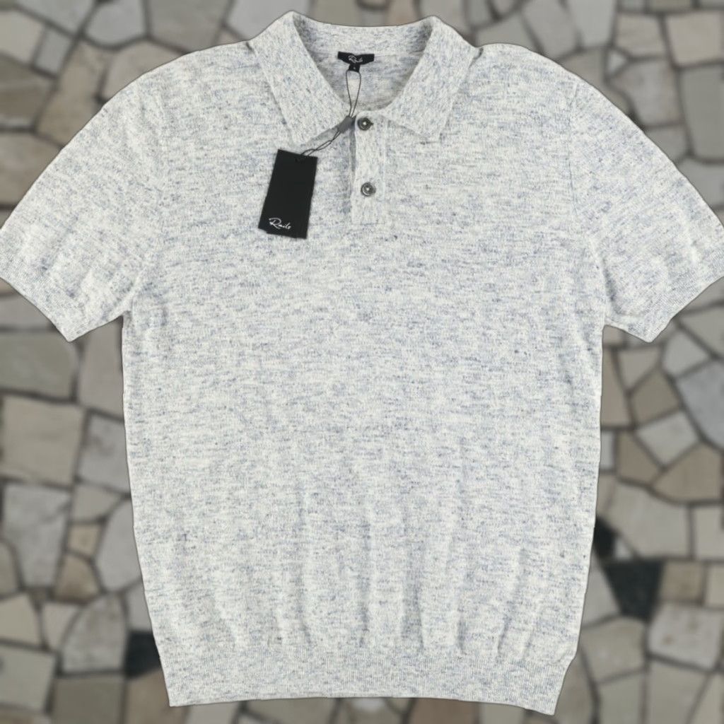Rails Rails Shoreditch Cotton Blend Heather Polo Shirt Miami Sand Men's L Size US L / EU 52-54 / 3 - 1 Thumbnail
