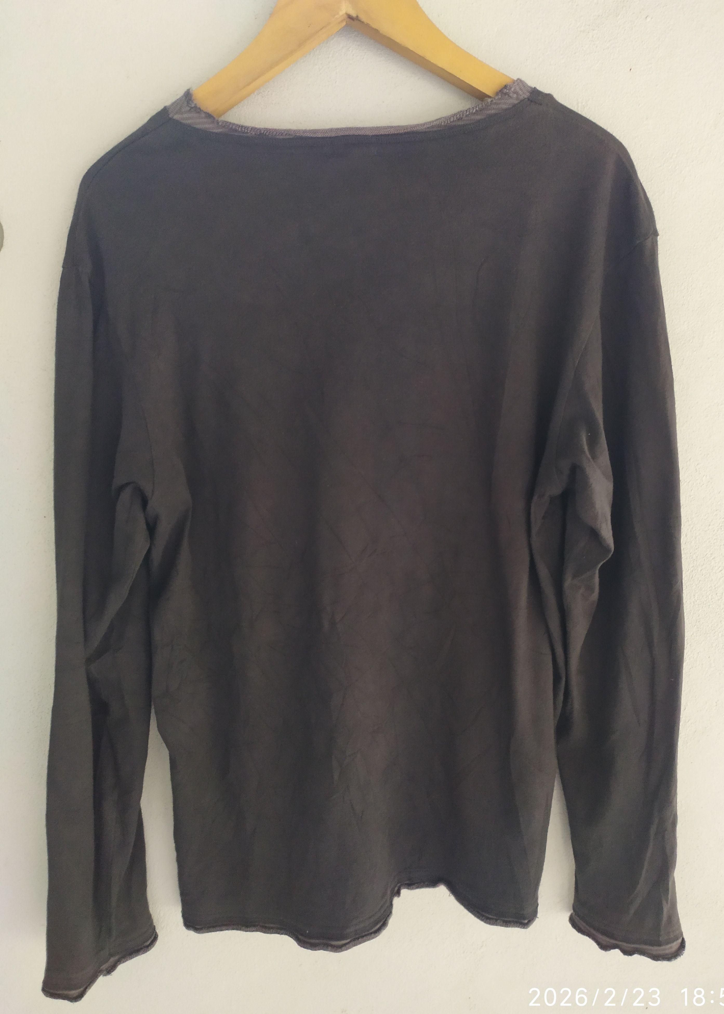If Six Was Nine Japanese Beams double layer Long slevee Size US M / EU 48-50 / 2 - 2 Thumbnail