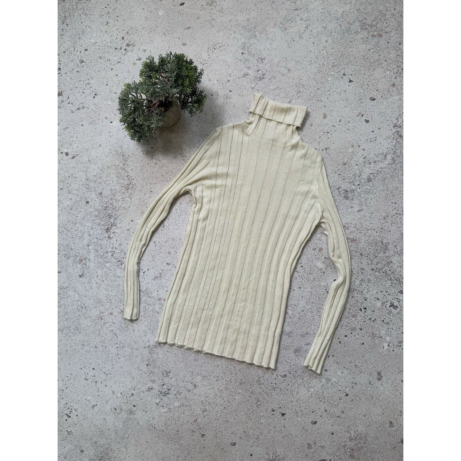 Brunello Cucinelli Womens Wool Turtleneck Sweater Size 36