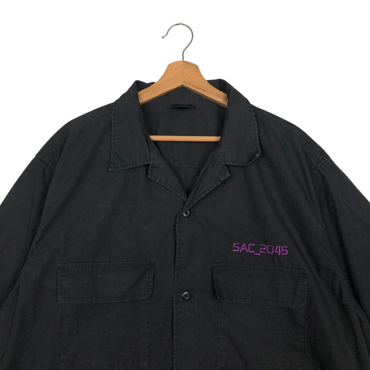 Cartoon Network 🔥VINTAGE BOWLING SHIRT BUTTON UPS GHOST IN THE SHELL Size US XXL / EU 58 / 5 - 5 Thumbnail