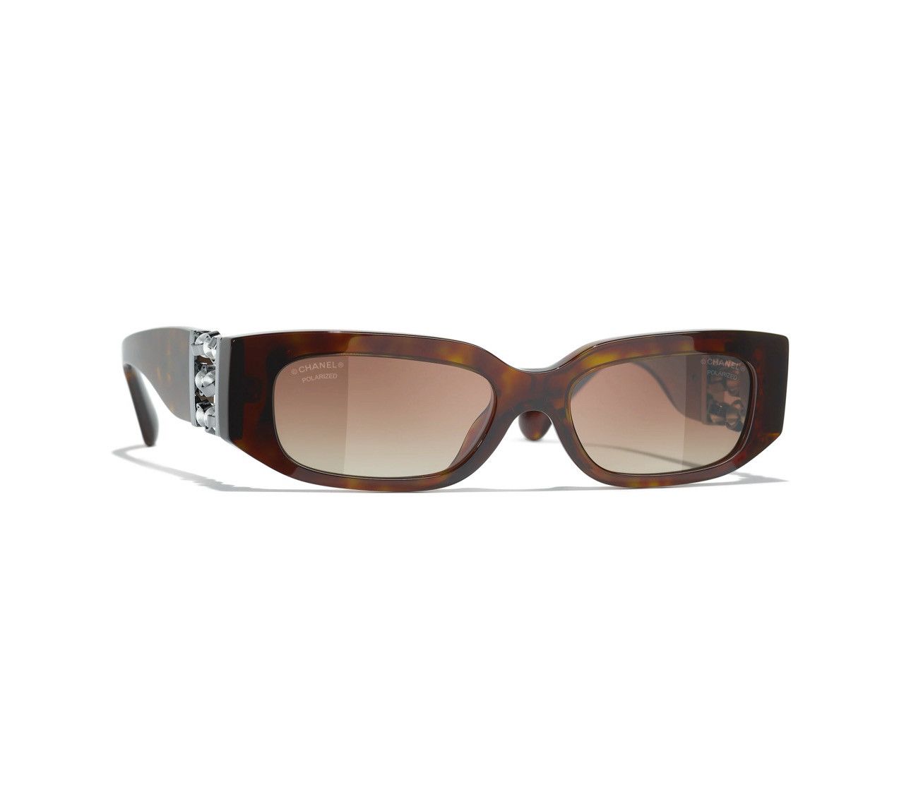 Chanel CHANEL RECTANGLE SUNGLASSES Size ONE SIZE - 3 Thumbnail