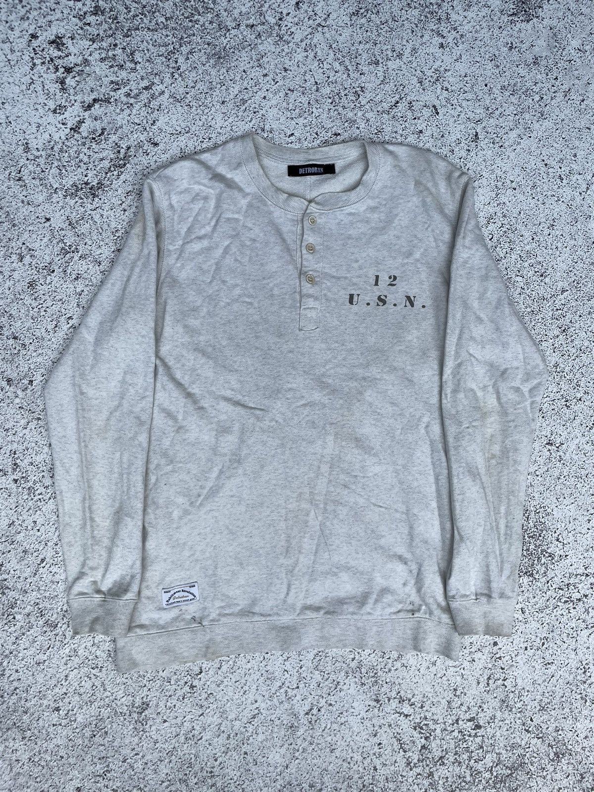 Buzz Rickson's USN Military Sweatshirt Size US M / EU 48-50 / 2 - 3 Thumbnail