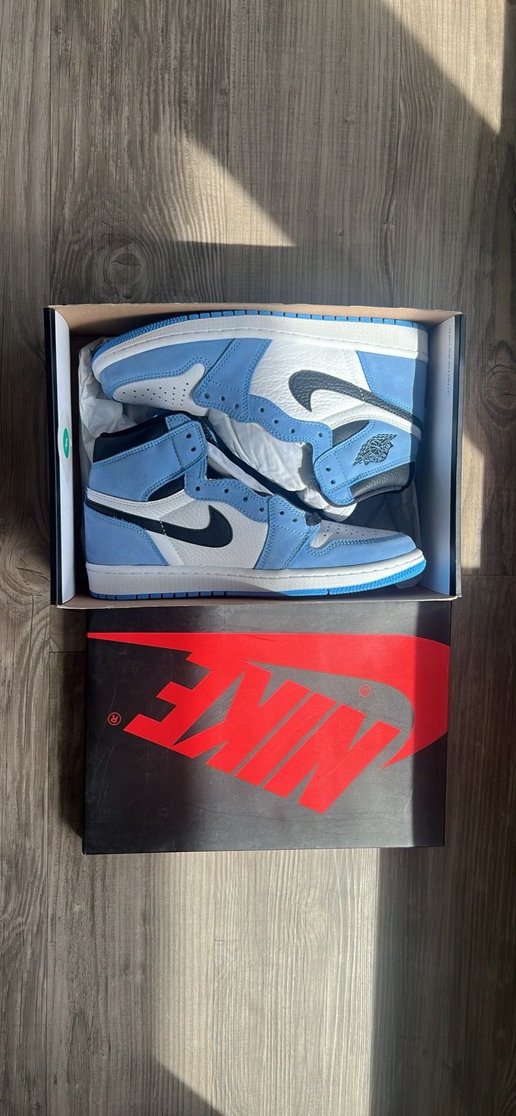 Jordan Brand × Nike Jordan 1 university blues Size US 8 / EU 41 - 1 Thumbnail