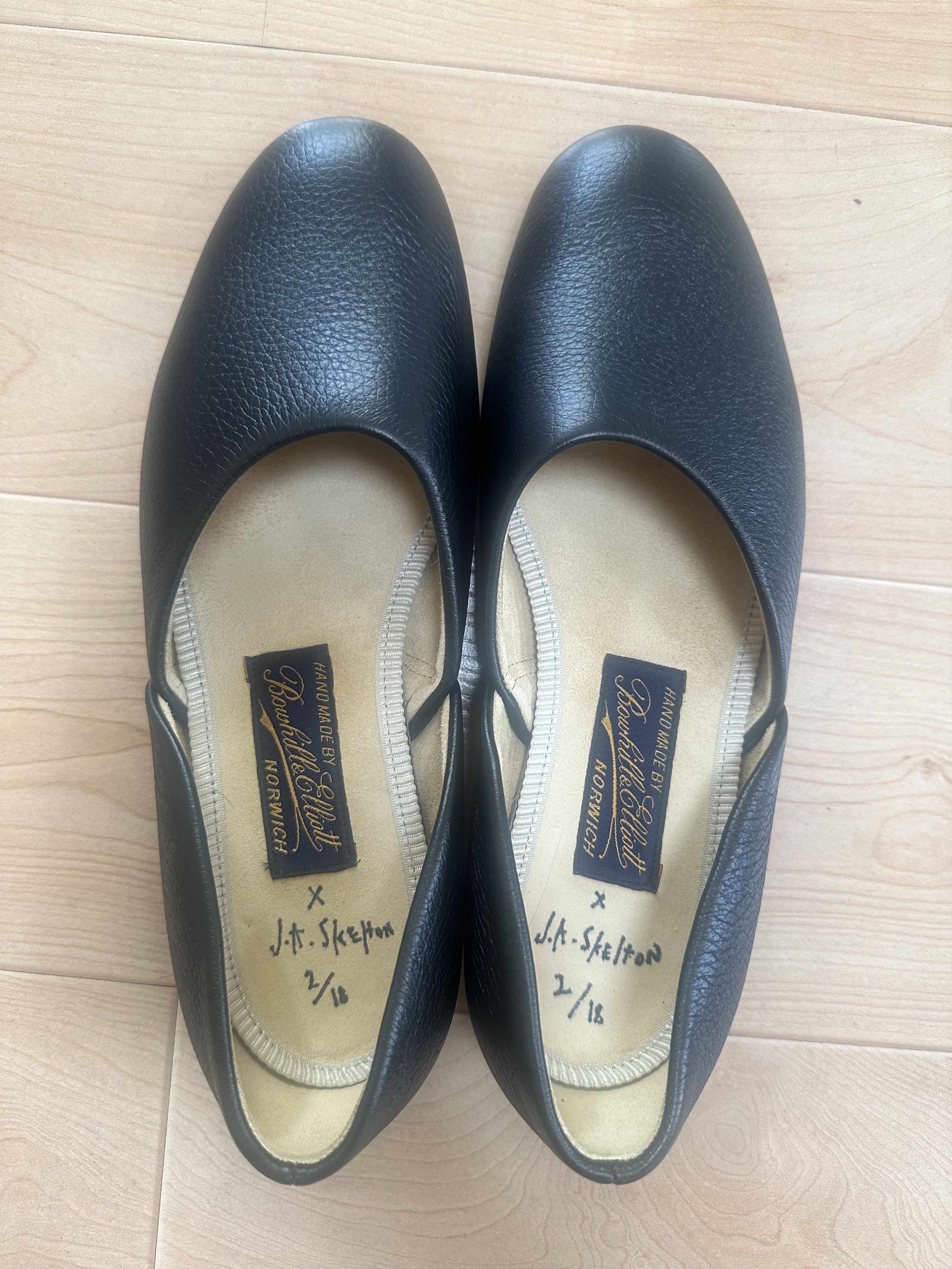 John Alexander Skelton Deerskin Outdoor Slippers