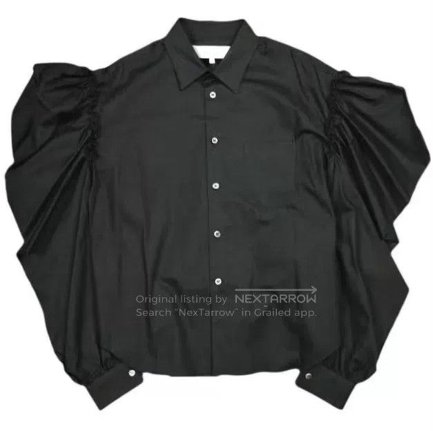 Comme des Garcons Comme Des Garcons Pleated pure cotton shirt Size S / US 4 / IT 40 - 1 Thumbnail