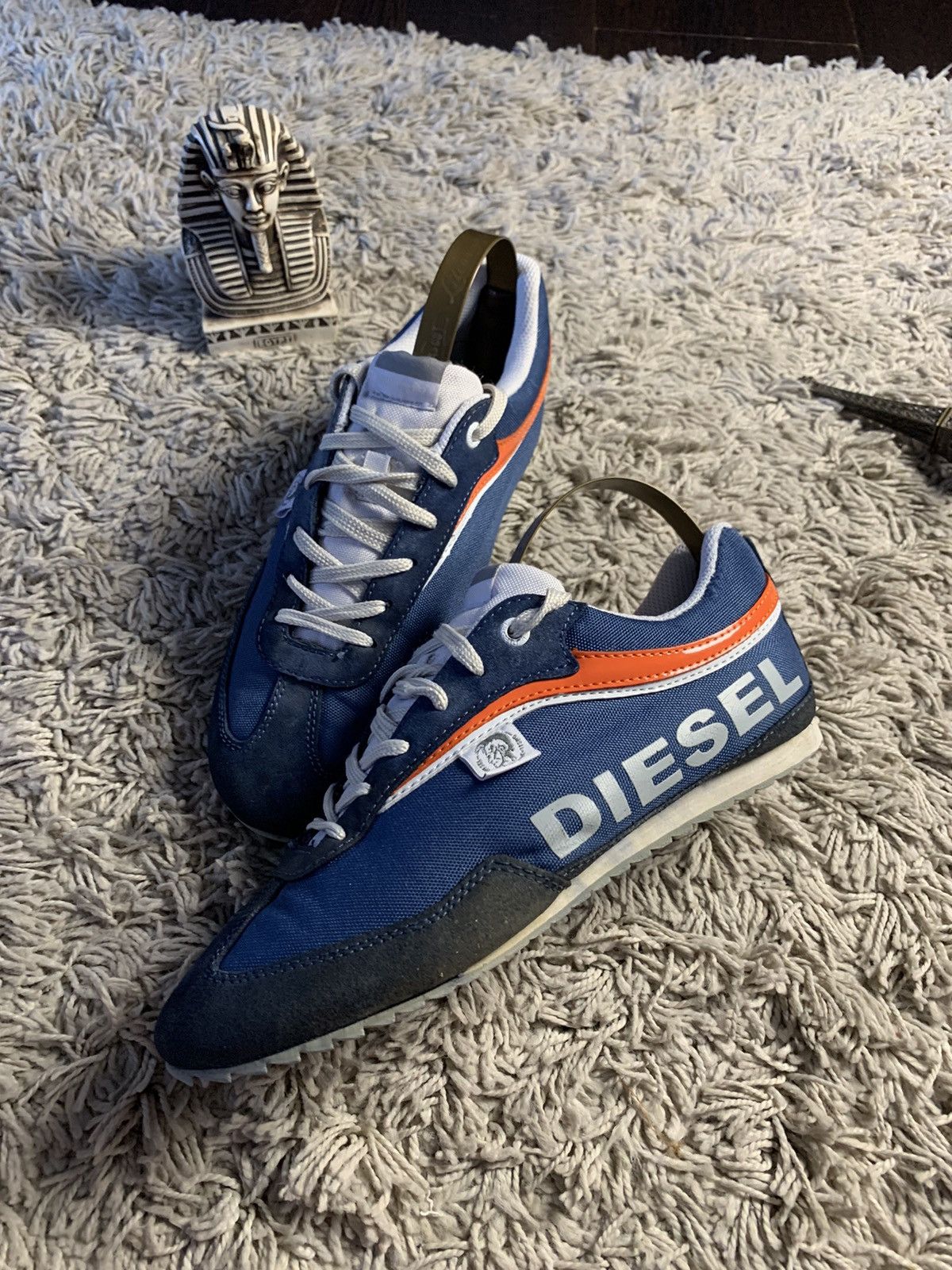 Diesel × Vintage Vintage 00s Y2K Diesel shoes sneakers Size US 6 / EU 39 - 2 Thumbnail