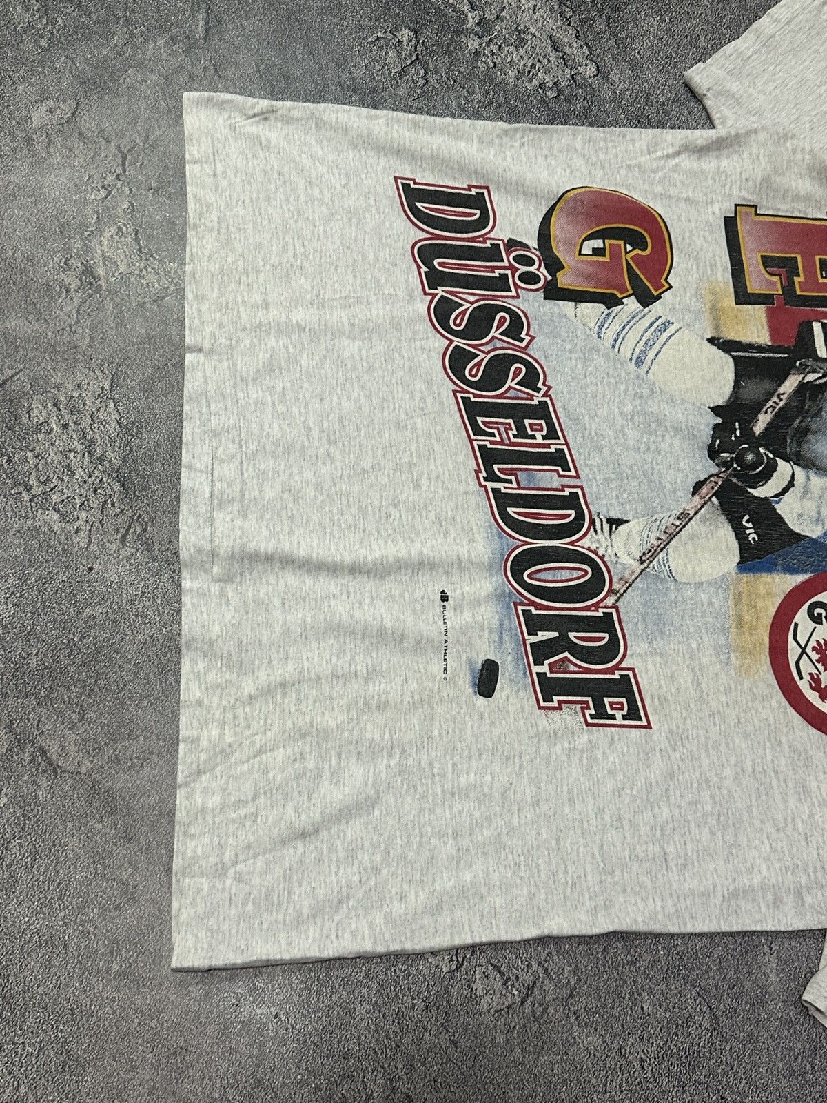 Vintage 90s Dusseldorf DEG Team Hockey Shirt XL Made in Canada Size US XL / EU 56 / 4 - 5 Thumbnail
