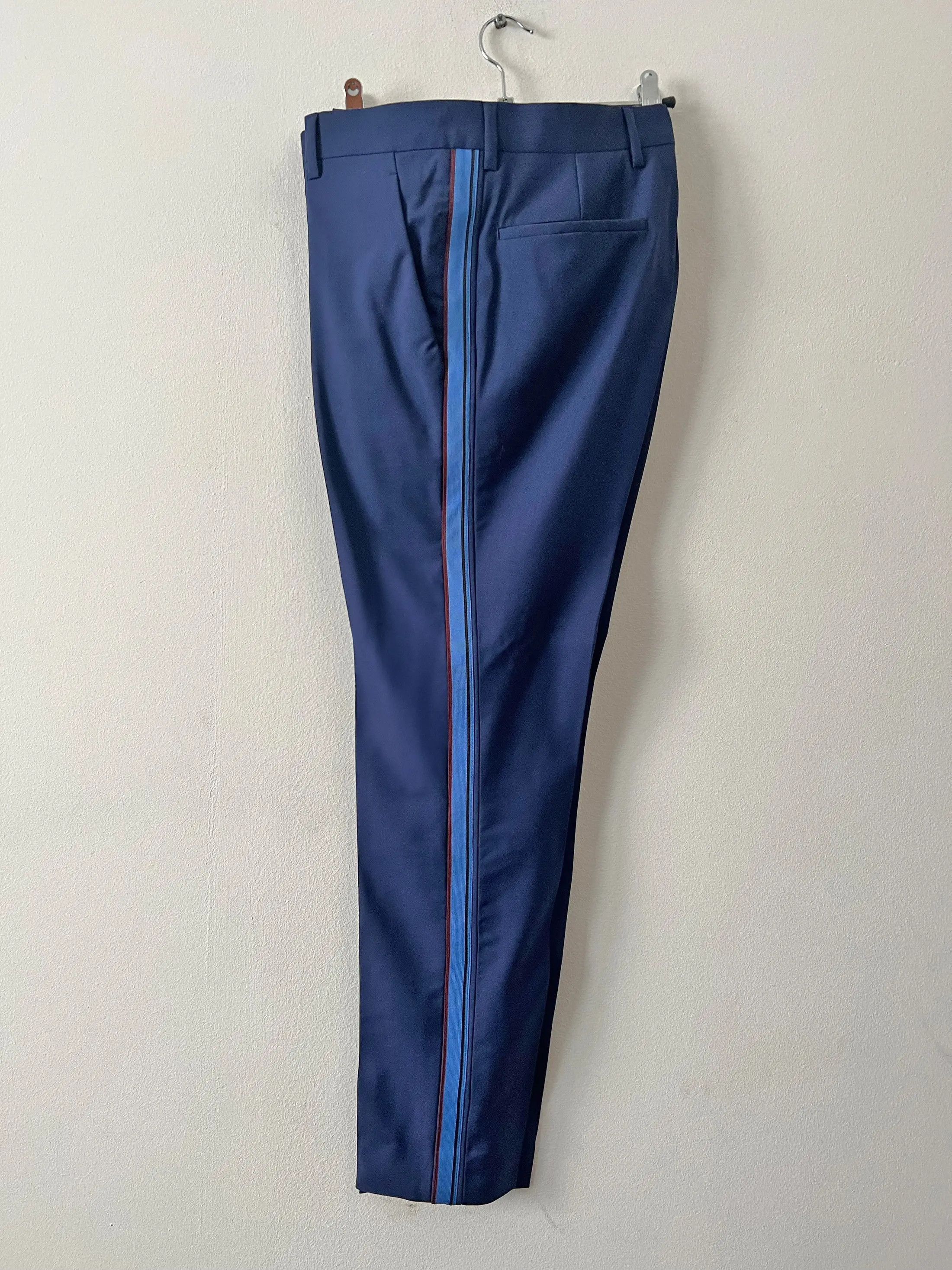 Prada Runway SS19 Side Stripe Pants Size US 36 / EU 52 - 8 Thumbnail