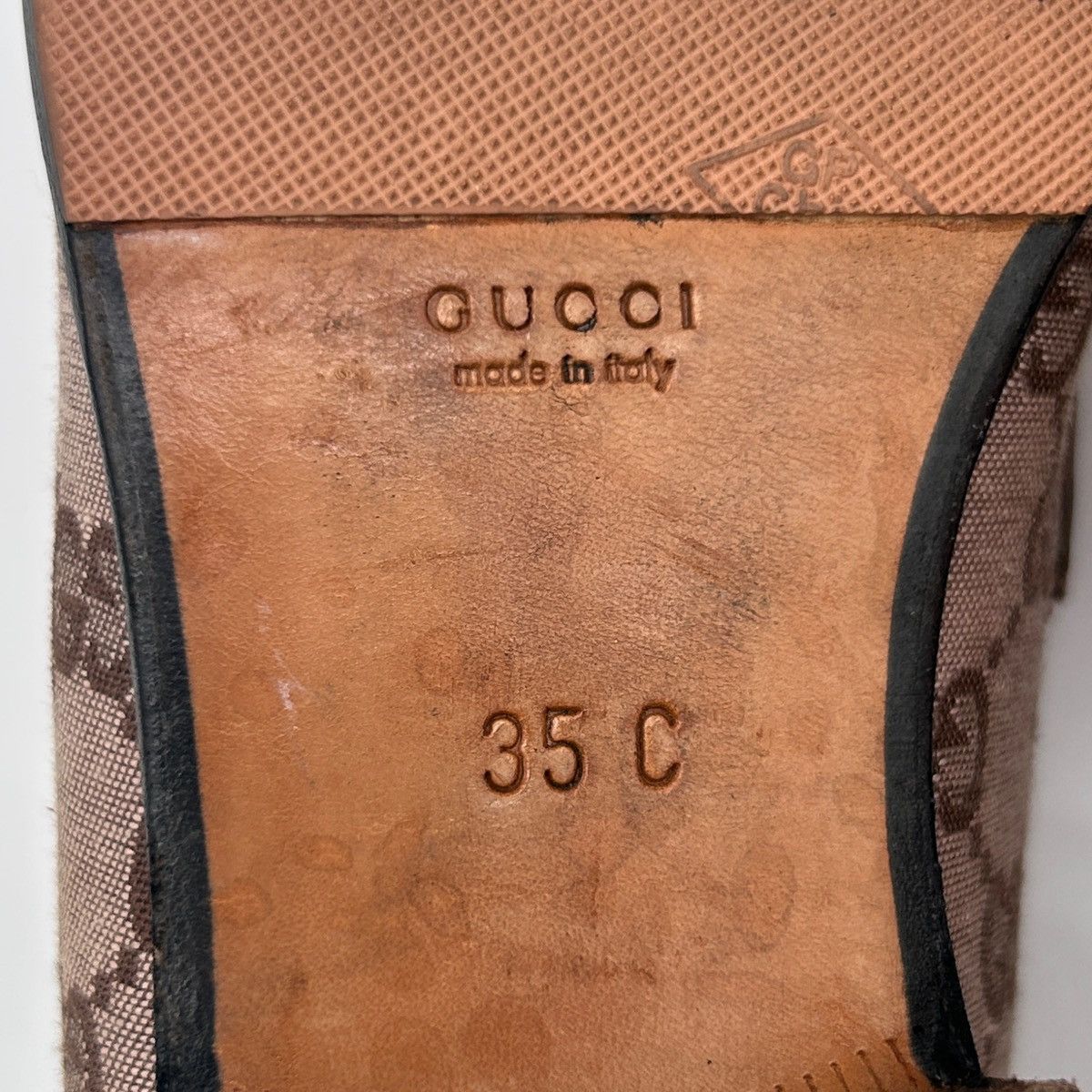 Gucci Vintage Beige Gucci Horsebit Loafers (US 5) Size US 5 / IT 35 - 9 Thumbnail