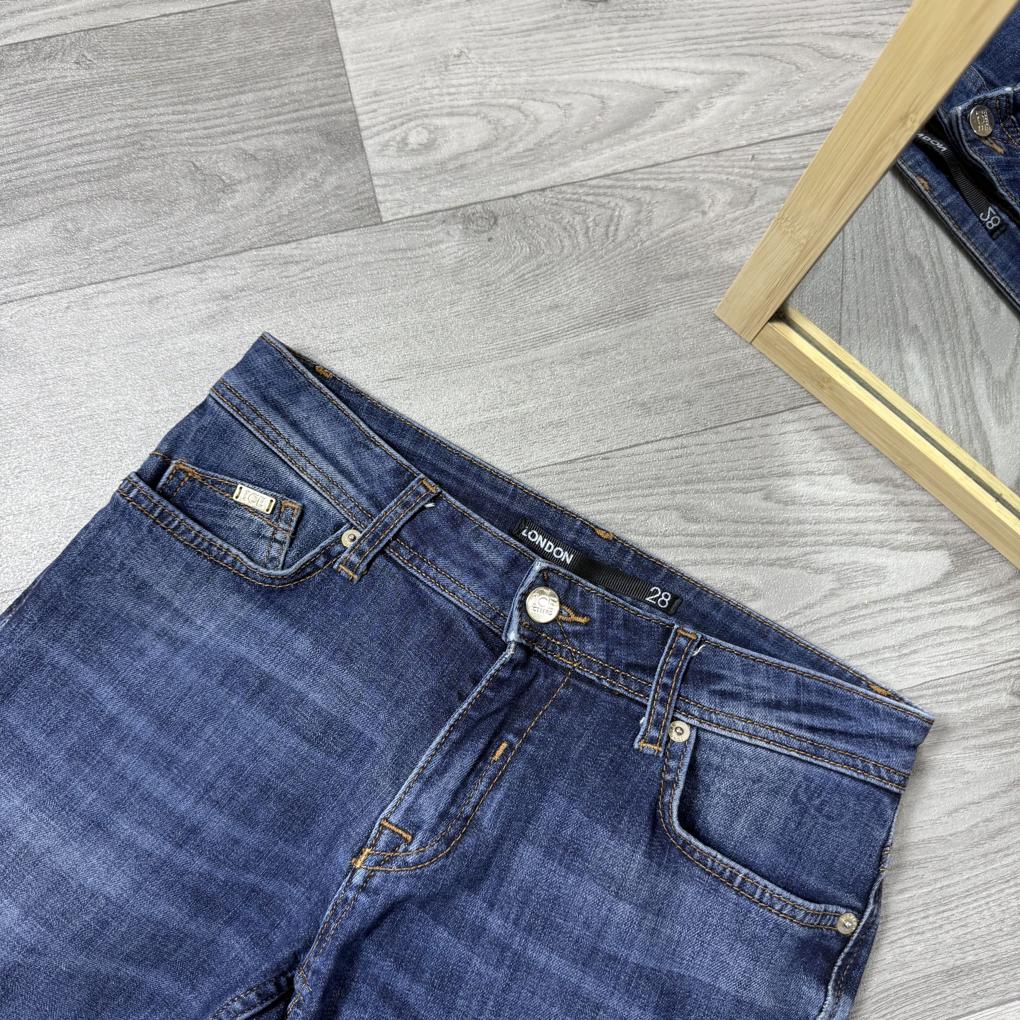 Iceberg Vintage ICE Iceberg London 00s Rare Miss Cianca Jeans Pants Size 28" / US 6 / IT 42 - 11 Thumbnail