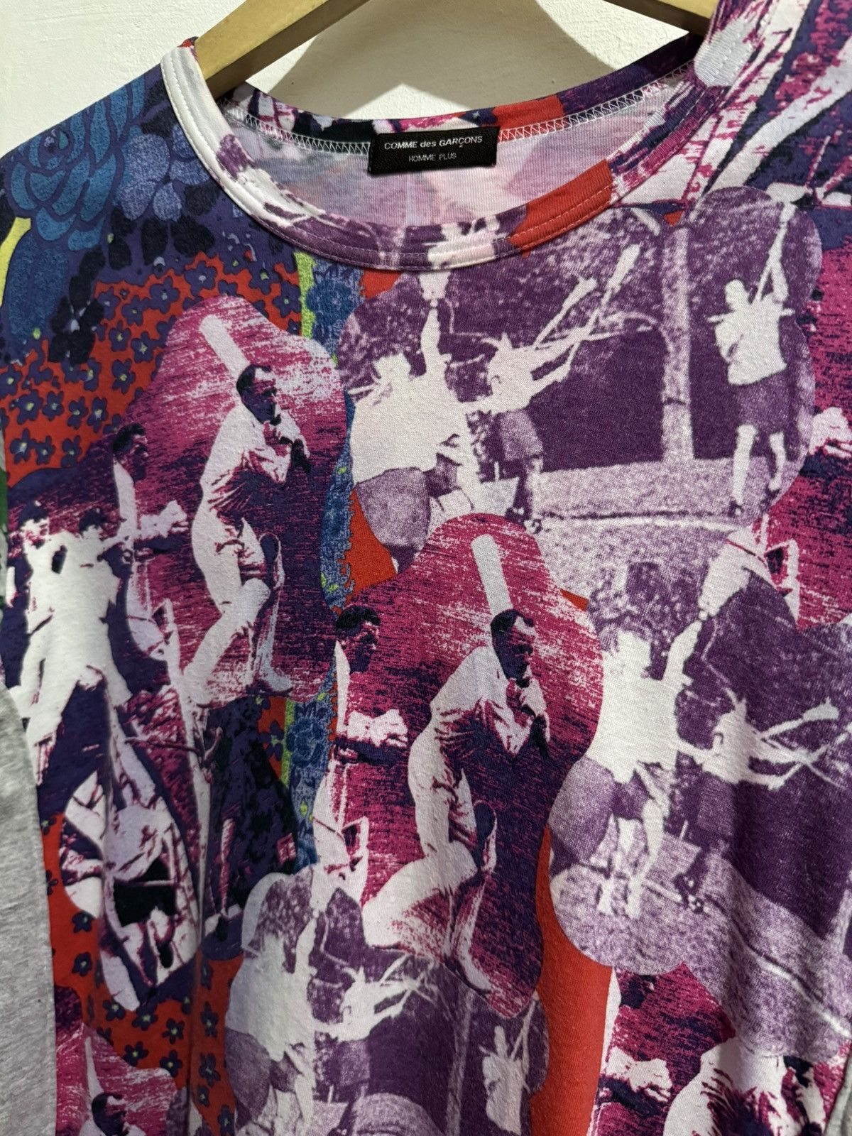 Comme des Garcons COMME DES GARCONS BASEBALL PRINT TSHIRT Size US M / EU 48-50 / 2 - 7 Thumbnail