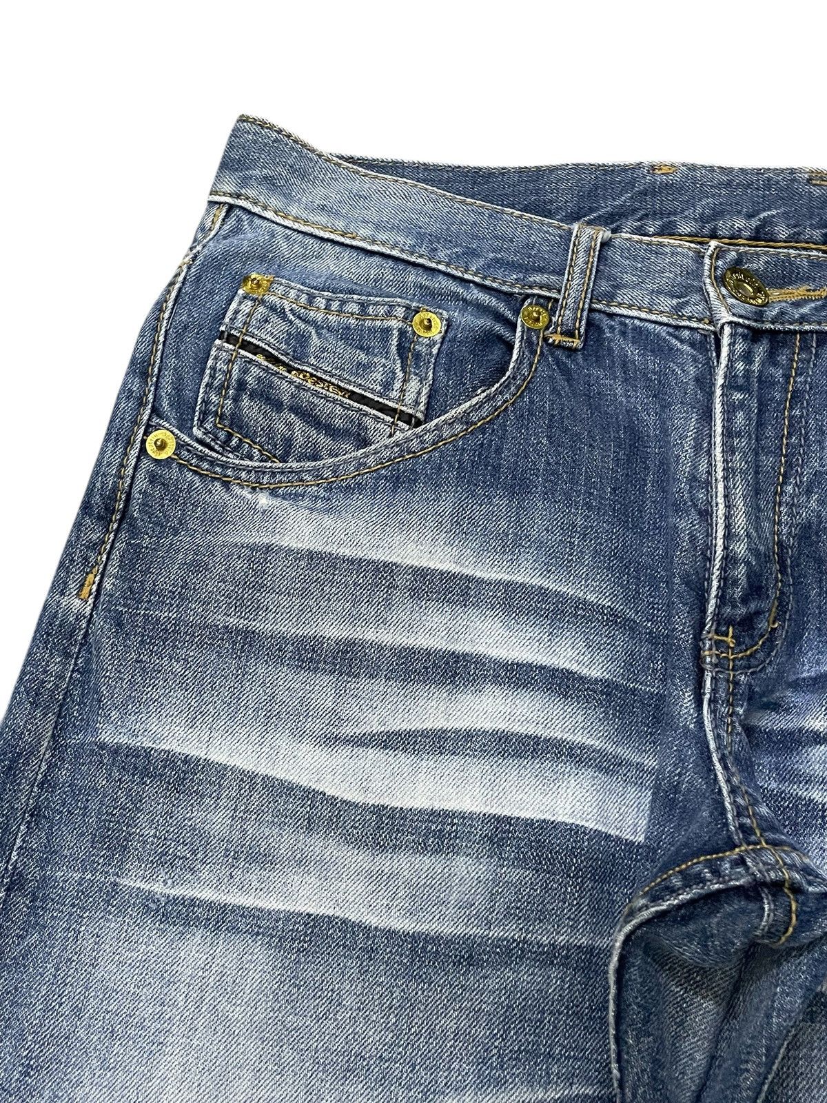 Hysteric Glamour × semanticdesign Apestein Japan Claw Marks Whiskers Jeans Size US 30 / EU 46 - 10 Thumbnail
