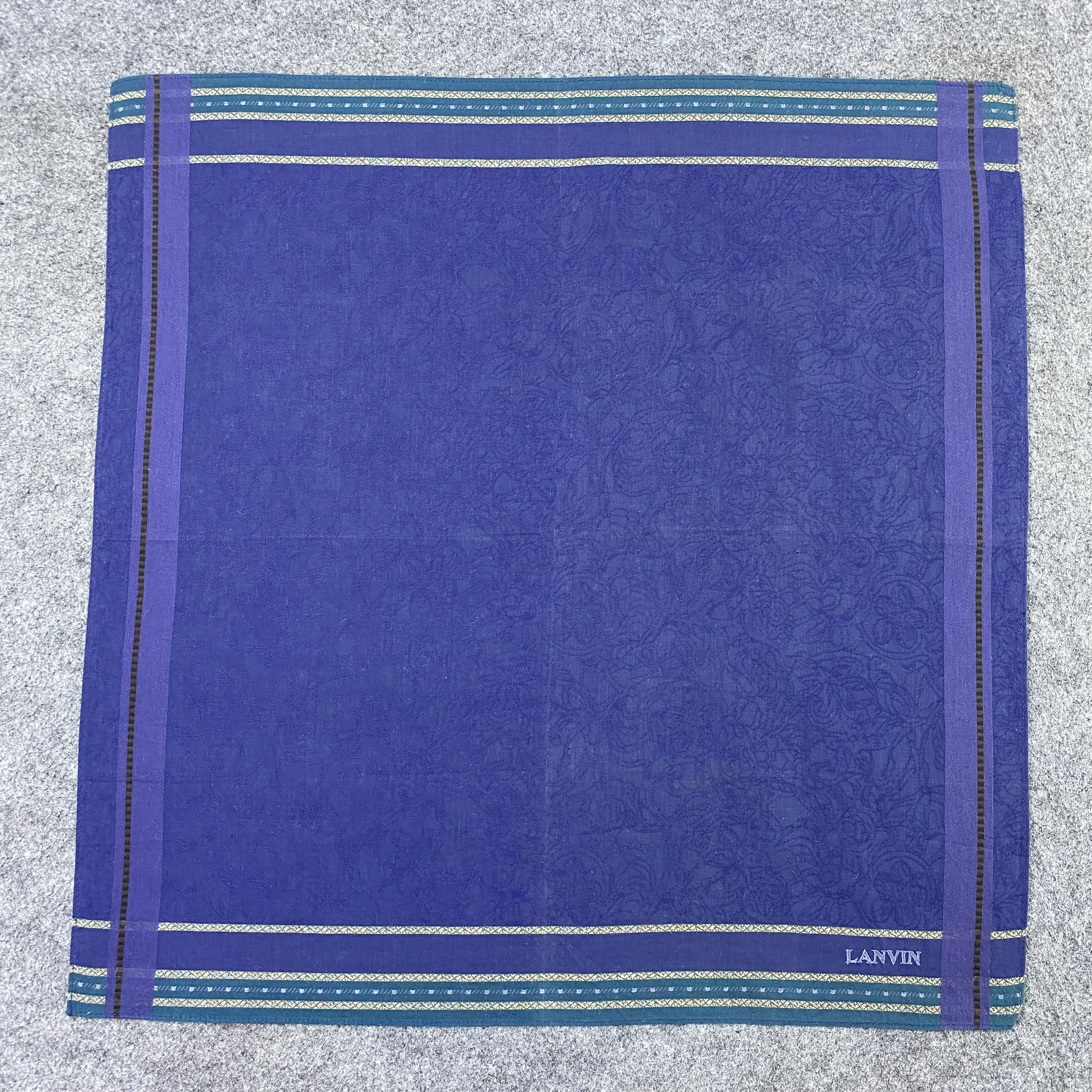 Lanvin Lanvin Handkerchief Neckerchief Bandana-B1799 Size ONE SIZE - 3 Thumbnail
