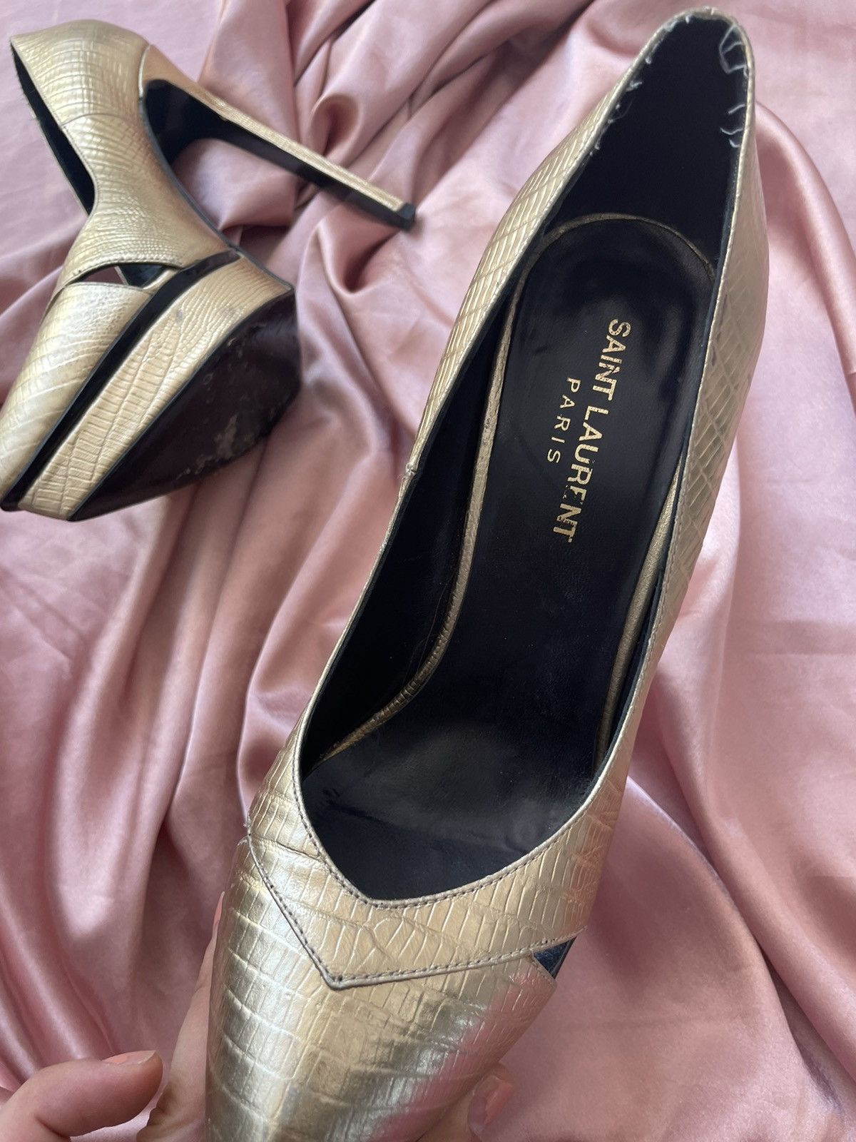 Yves Saint Laurent Saint Laurent heels Size US 8 / IT 38 - 10 Thumbnail