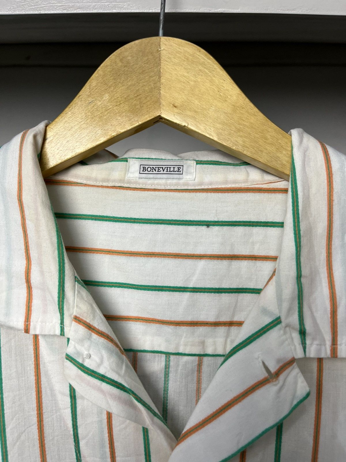 Boneville Vintage CP Company Boneville Stripes Button up Shirt Size US XL / EU 56 / 4 - 3 Thumbnail