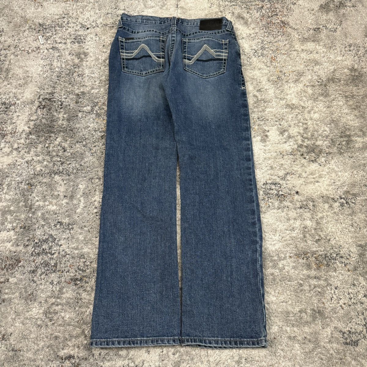 Ariat × JNCO × Vintage Essential Vintage y2k Ariat wide leg boot cut cybergoth jean Size US 32 / EU 48 - 1 Thumbnail