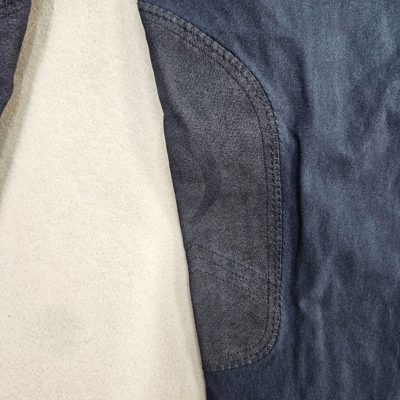 Vintage Devon-Aire Pants Womens 26 Blue Riding Jegging Knee Patch Equestrian Breeches Size 26" / US 2 / IT 38 - 5 Thumbnail