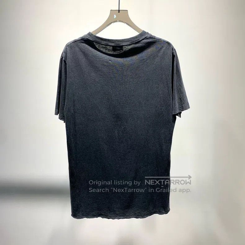 Saint Laurent Paris Saint Laurent Paris Washed Distressed Letter Print Short S Size US L / EU 52-54 / 3 - 2 Thumbnail