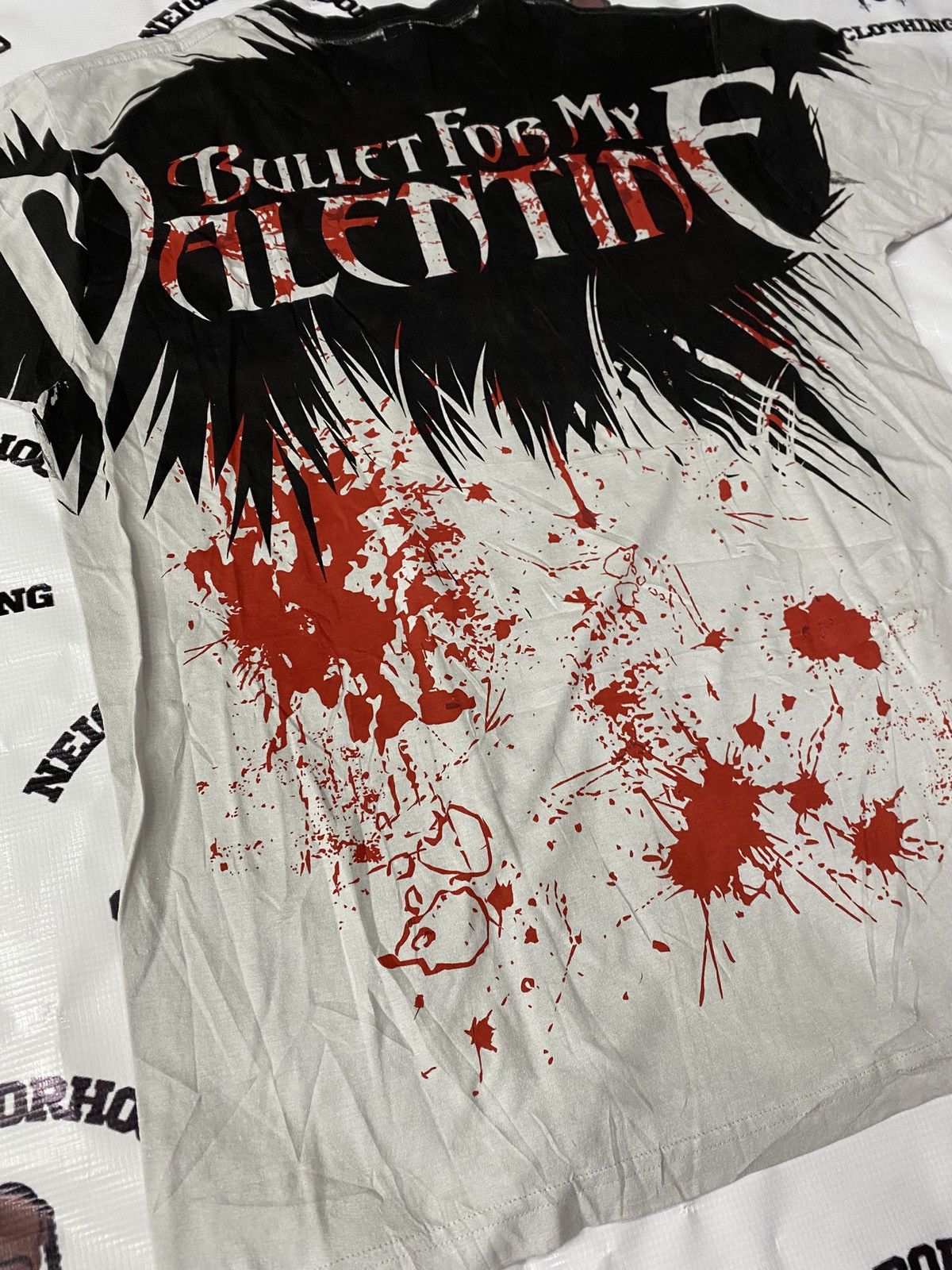 Other BULLET FOR MY VALENTINE 2009 SHIRT. Size US XL / EU 56 / 4 - 8 Thumbnail