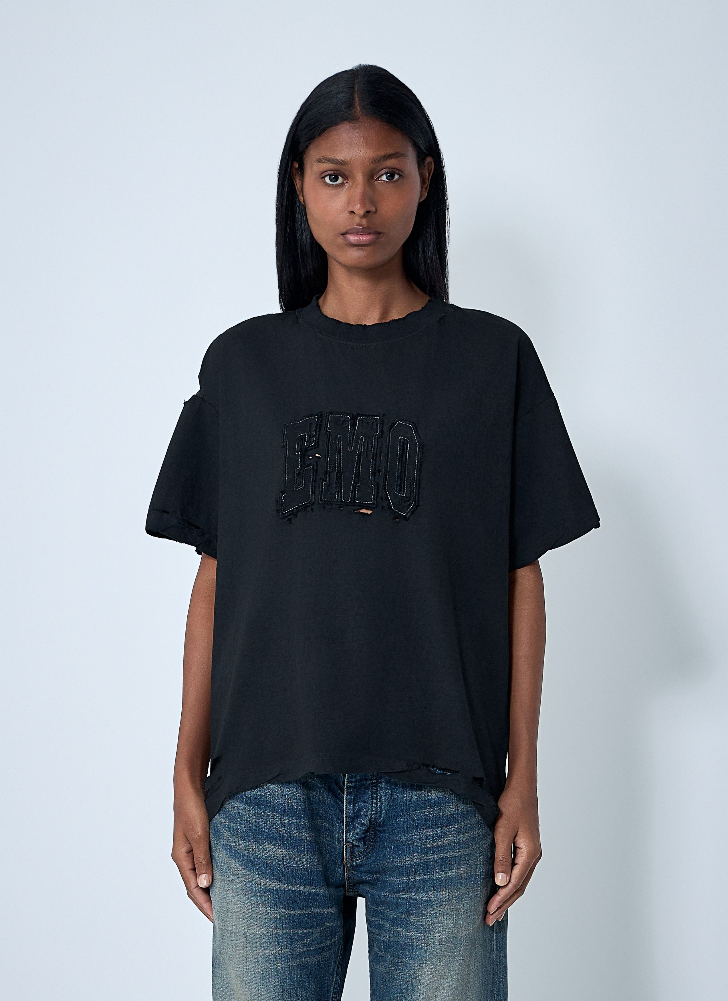 Balenciaga Logo Motif T-Shirt Size XS / US 0-2 / IT 36-38 - 1 Thumbnail