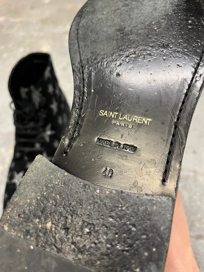 Saint Laurent Paris SS2015 Saint Laurent Lolita Star Boots Size US 8 / EU 41 - 9 Thumbnail