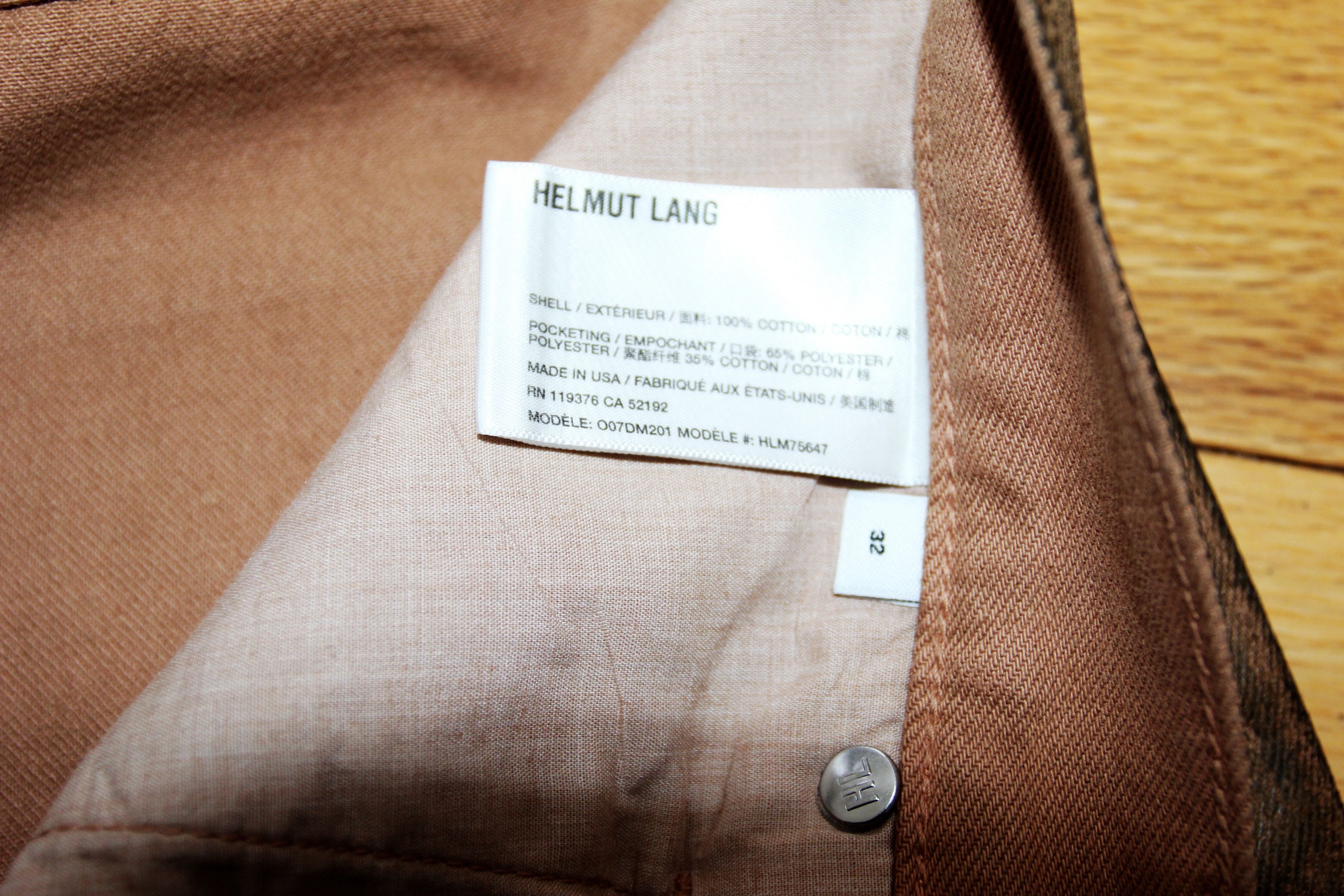 Helmut Lang BNWT AW24 HELMUT LANG WORKER JEANS 32 Size US 32 / EU 48 - 8 Thumbnail