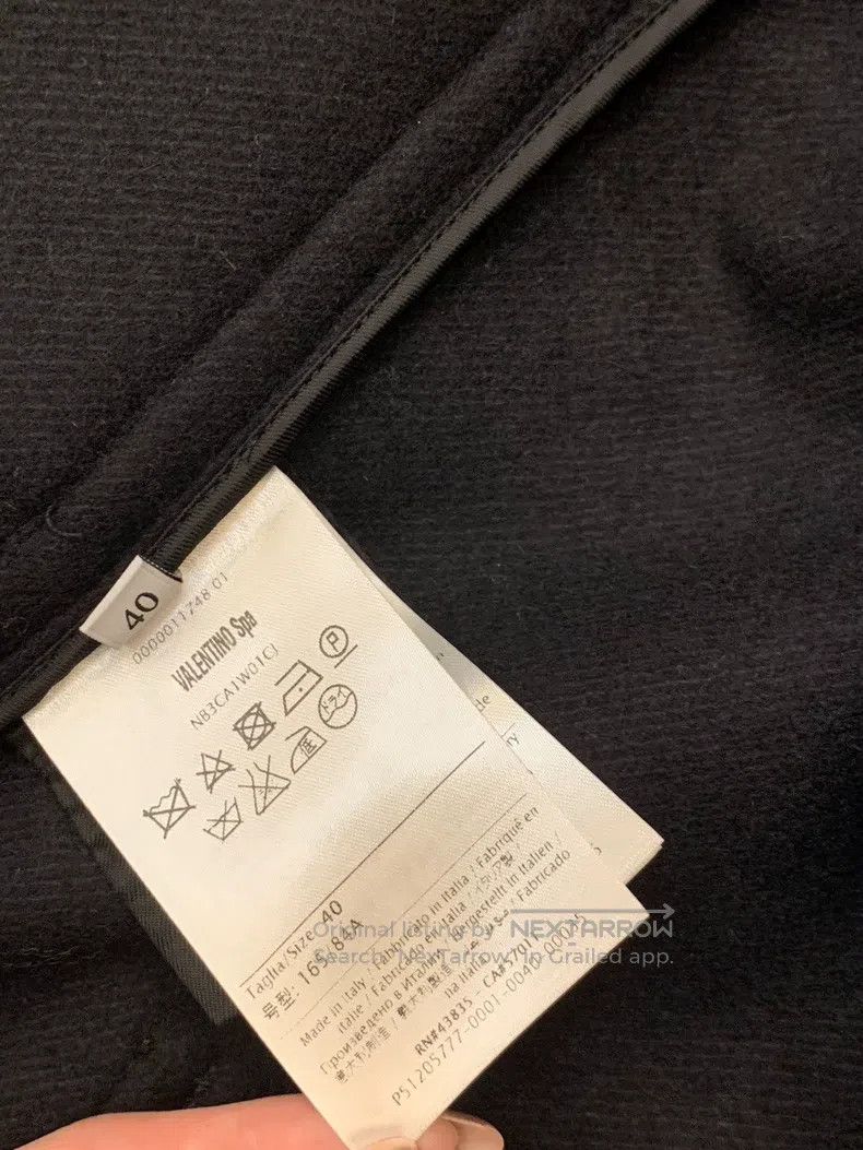Valentino Black long coat