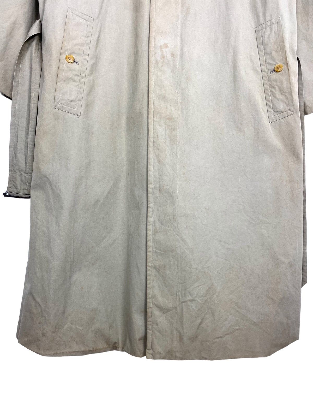 Burberry Rare‼️ Vintage Burberrys Belted Trench Coat Size US L / EU 52-54 / 3 - 11 Thumbnail