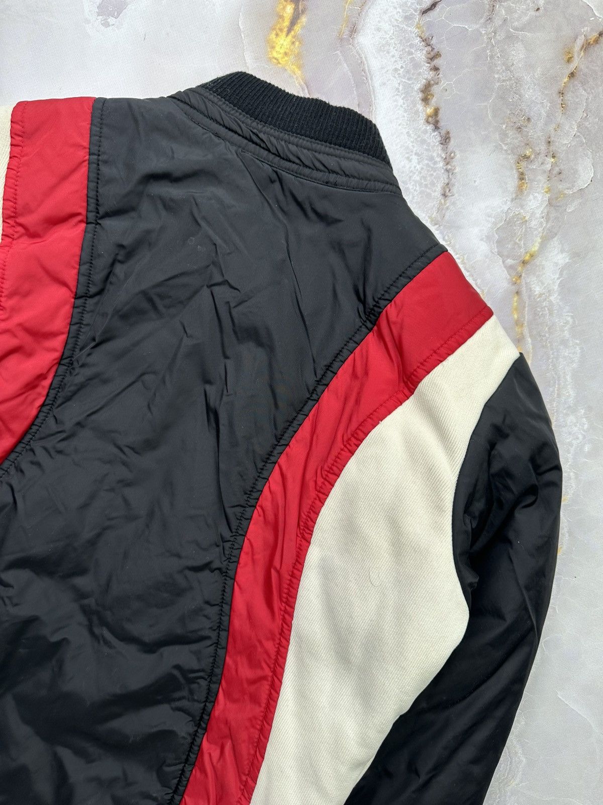 Japanese Brand Vintage Bomber Jacket (E1) Size M / US 6-8 / IT 42-44 - 10 Thumbnail