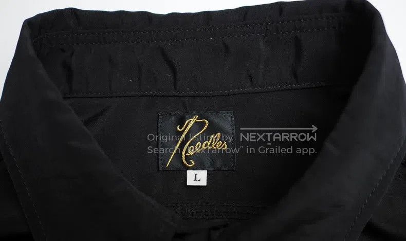 Needles Needles size L Black silk set Size US 30 / EU 46 - 4 Thumbnail