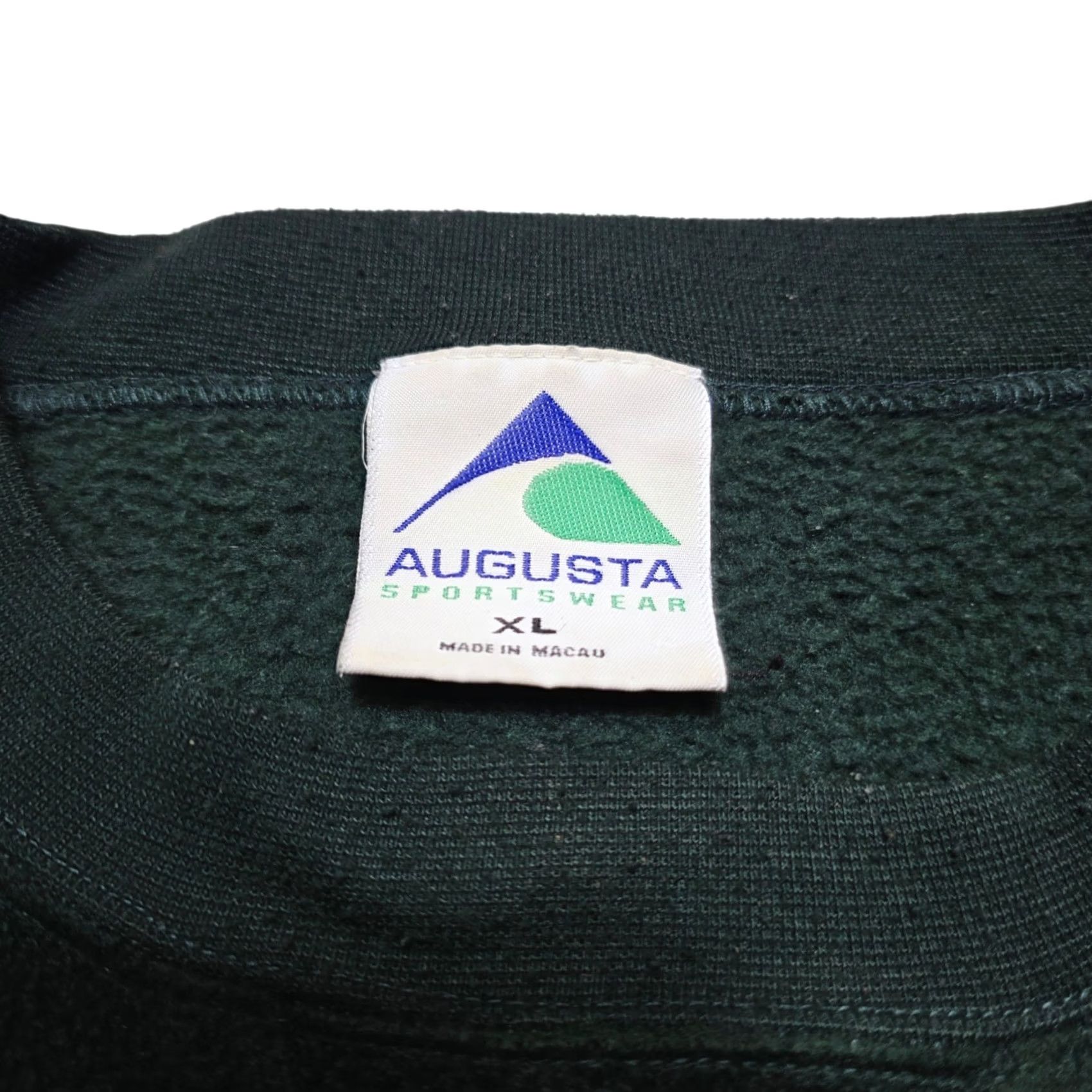 Augusta Sportswear VINTAGE Augusta Sportswear Mens Teddy Fleece Pullover Sweatshirt XL Green 90s Pullover Mens UL Regular Sweatshirt Size US XL / EU 56 / 4 - 3 Thumbnail