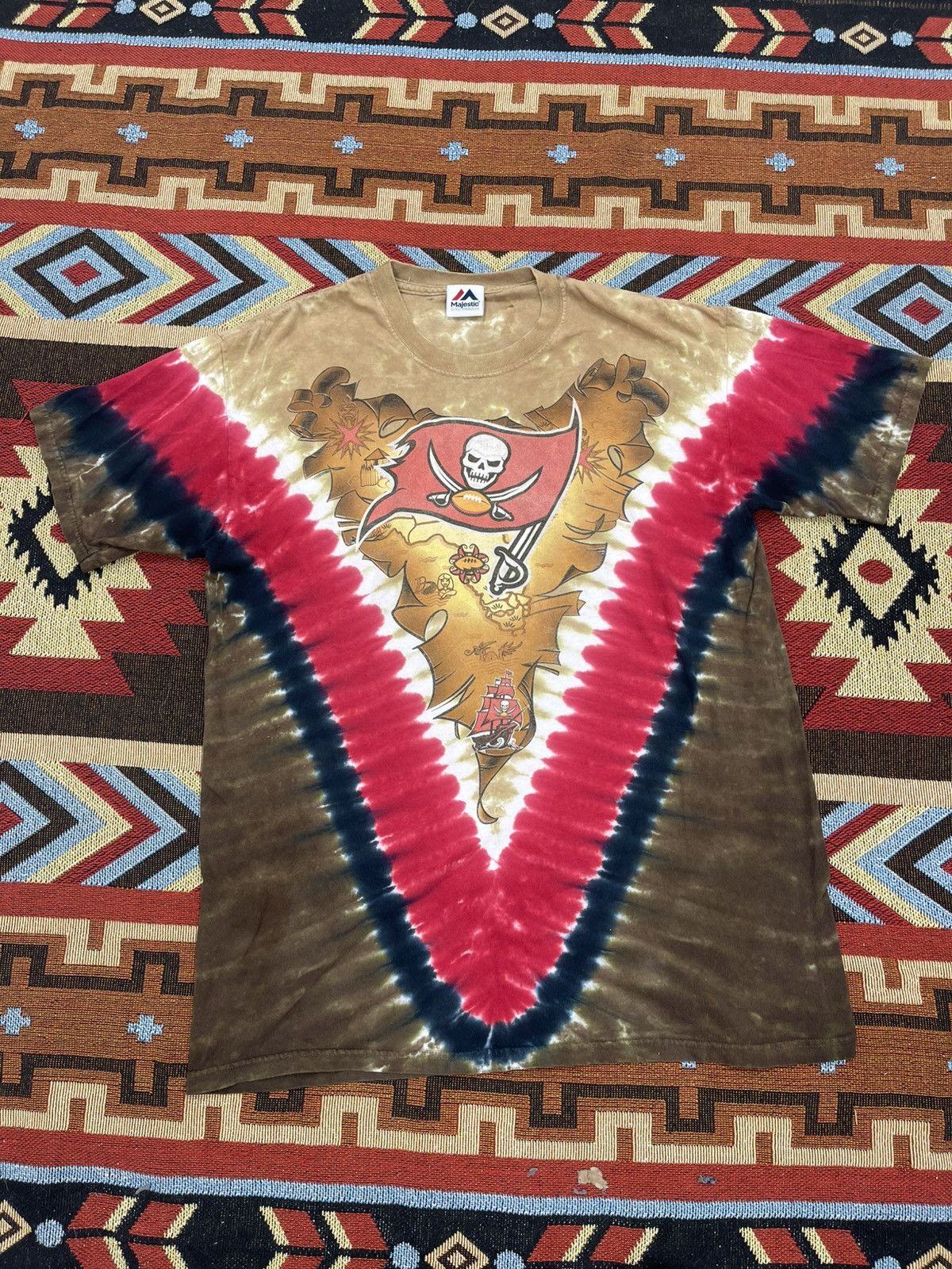 Majestic × NFL VTG Y2K TAMPA BAY BUCCANEERS Size US XL / EU 56 / 4 - 1 Thumbnail