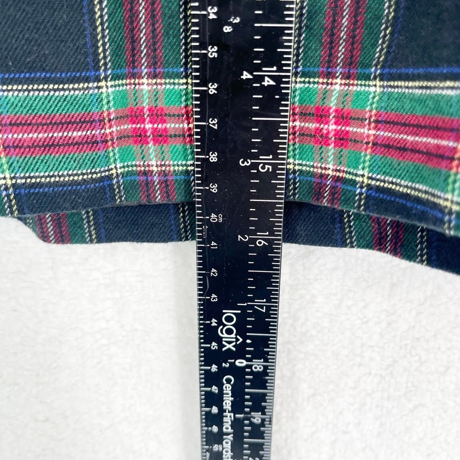 Vineyard Vines Vineyard Vines Flannel Plaid Stamp Mini Pencil Red Skirt 0 Size 25" / US 0 / IT 36 - 3 Thumbnail