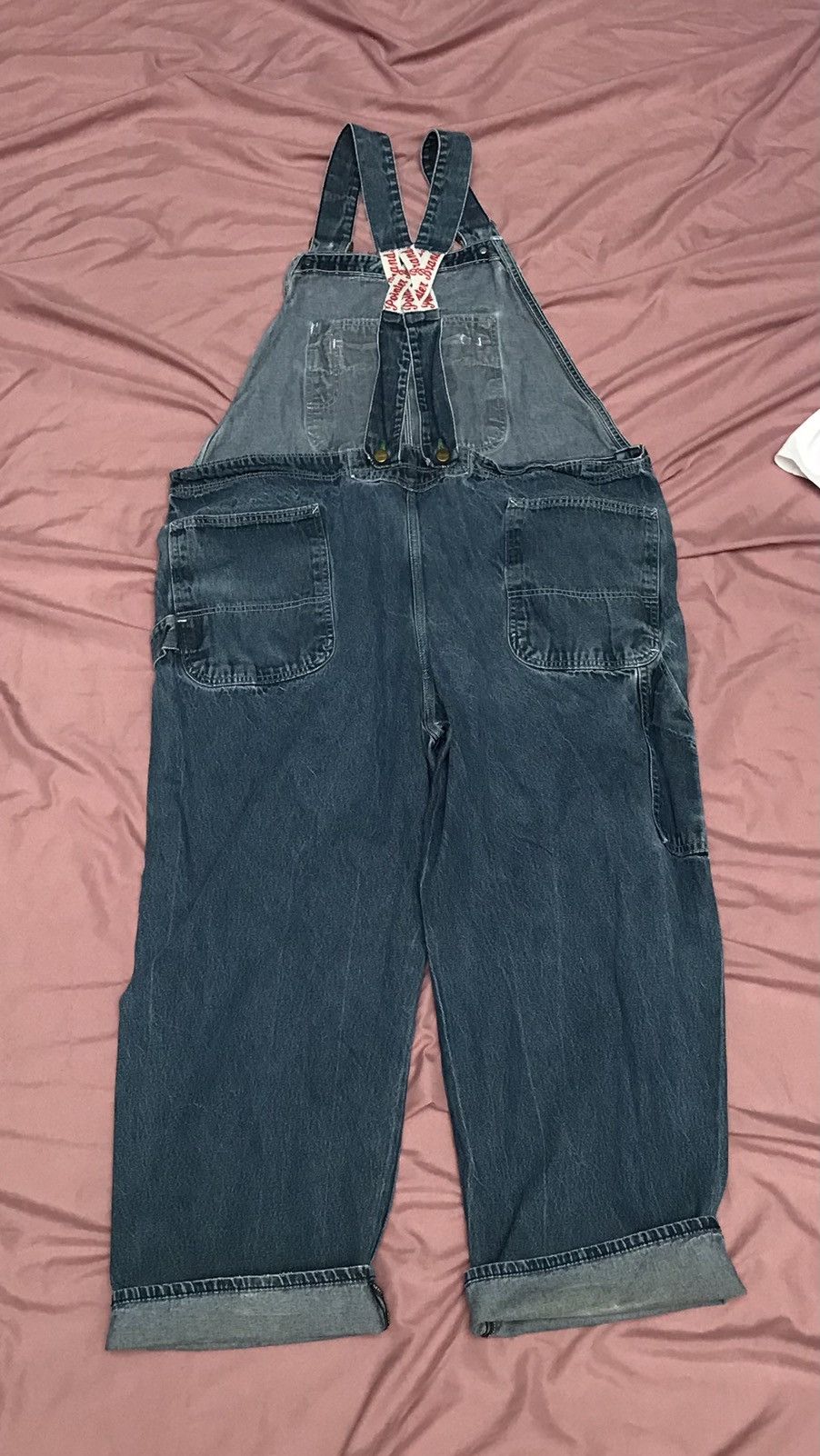 Pointer MADE IN USA Vintage POINTER denim bib coverall Size US 35 - 14 Thumbnail